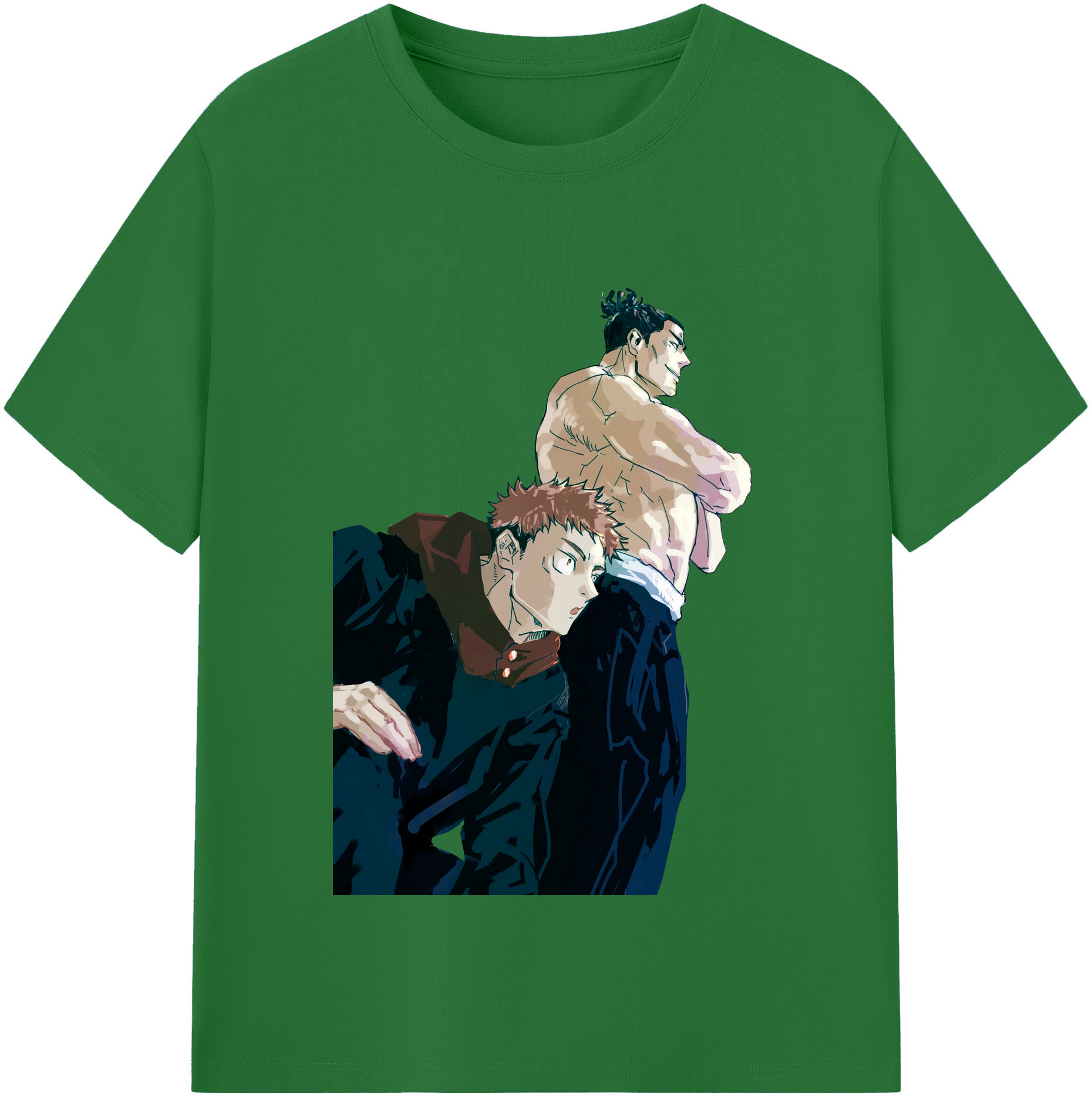 （画像用） 呪術廻戦 Jujutsu Kaisen 綿100％半袖Tシャツ（フロントプリント）