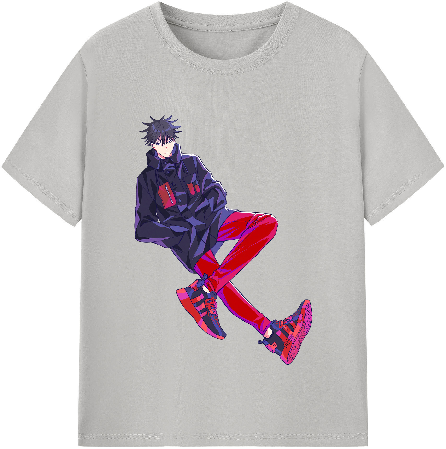 （画像用） 呪術廻戦 Jujutsu Kaisen 綿100％半袖Tシャツ（フロントプリント）