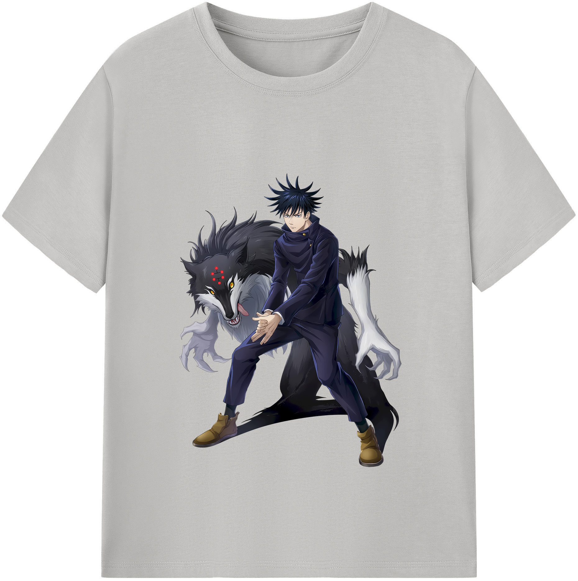 （画像用） 呪術廻戦 Jujutsu Kaisen 綿100％半袖Tシャツ（フロントプリント）