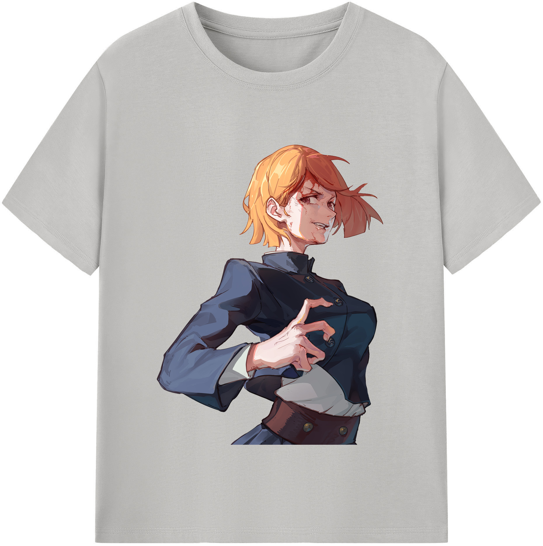 （画像用） 呪術廻戦 Jujutsu Kaisen 綿100％半袖Tシャツ（フロントプリント）