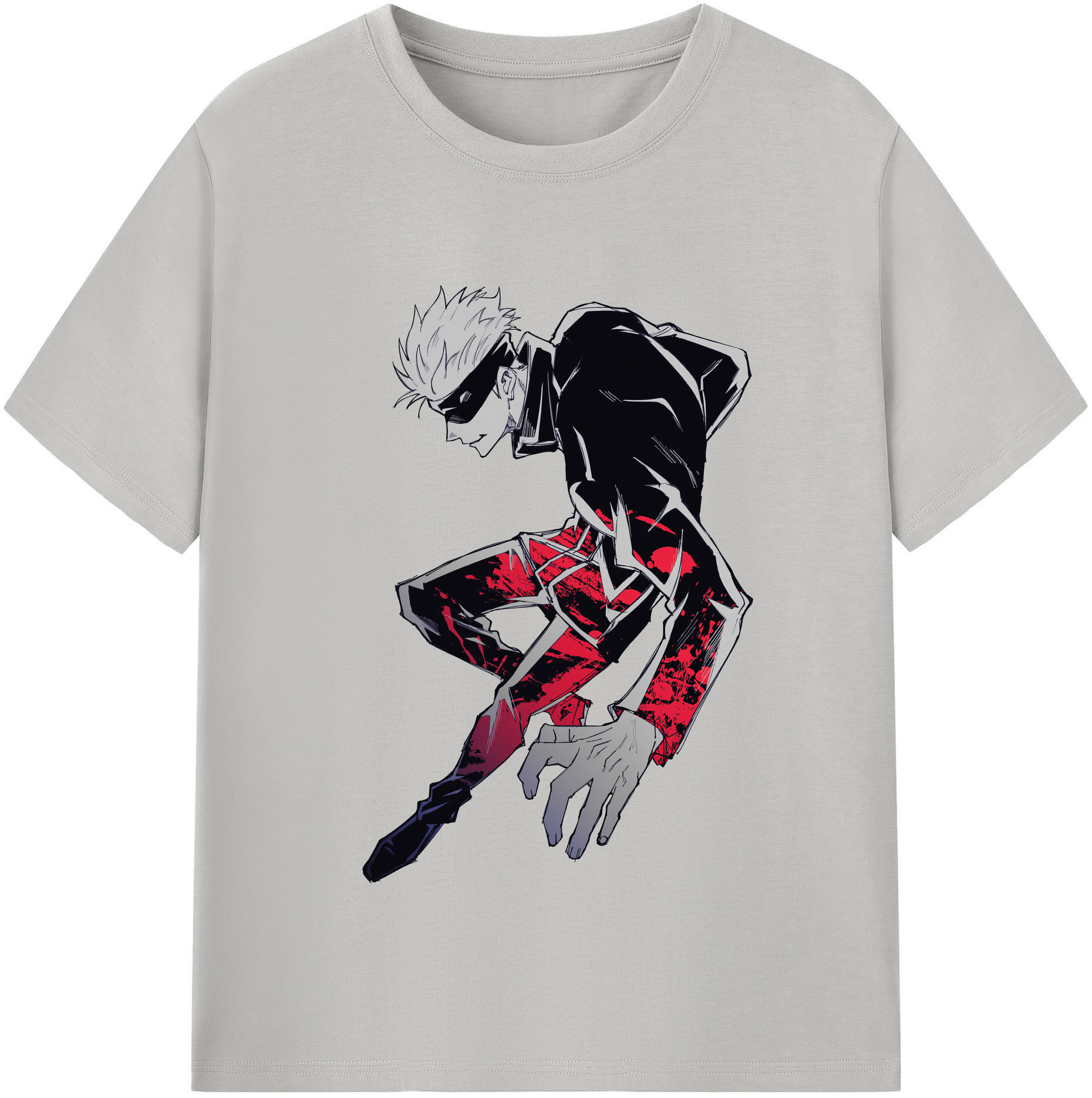 （画像用） 呪術廻戦 Jujutsu Kaisen 綿100％半袖Tシャツ（フロントプリント）
