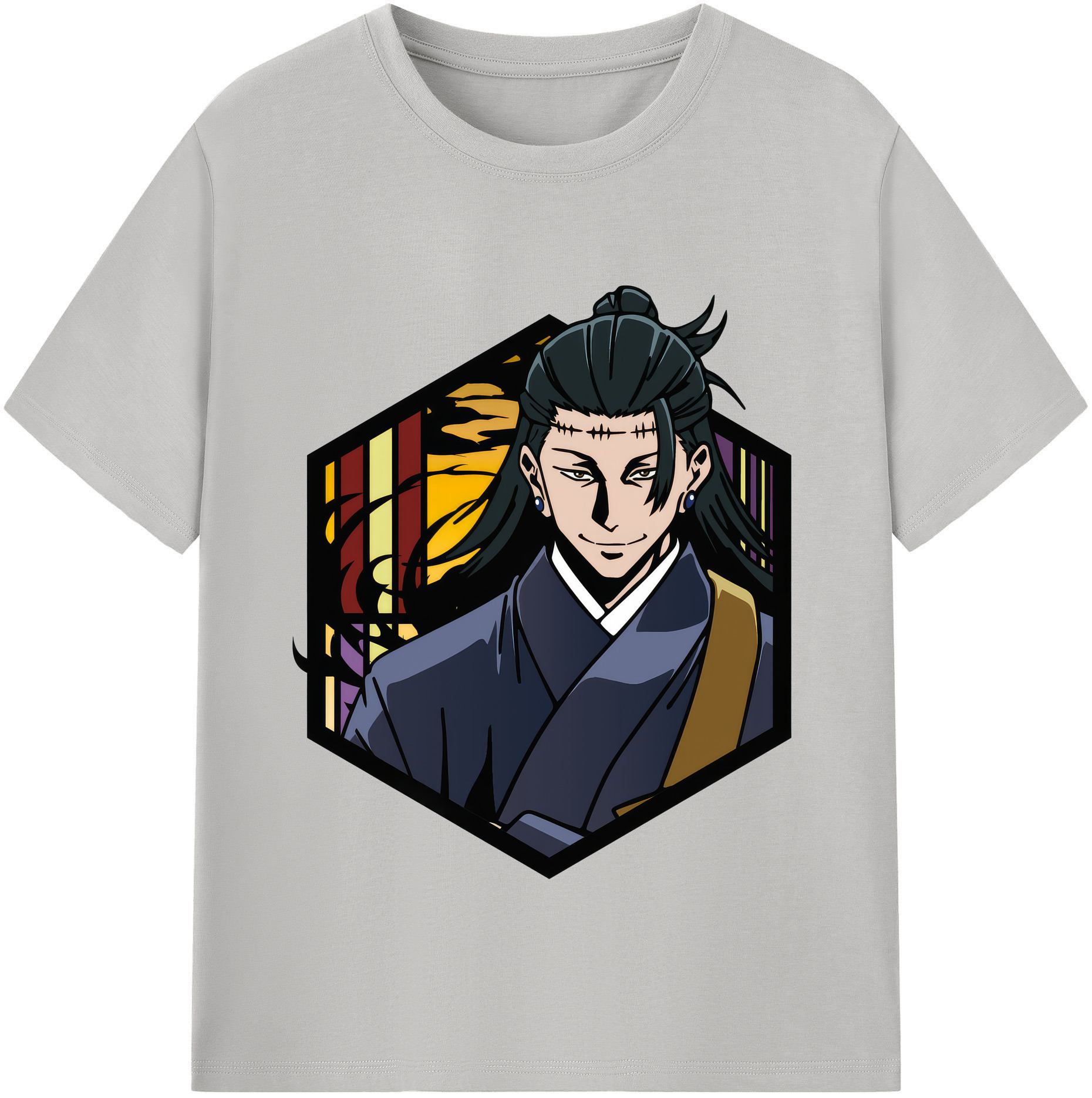 （画像用） 呪術廻戦 Jujutsu Kaisen 綿100％半袖Tシャツ（フロントプリント）