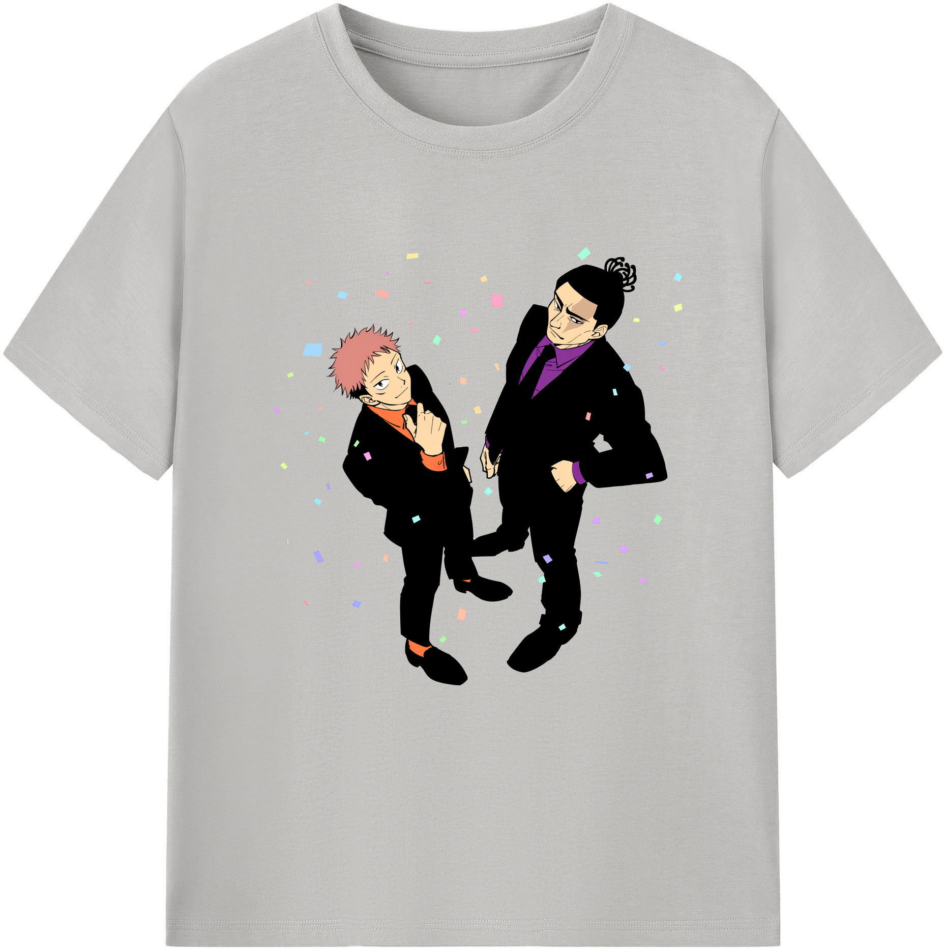 （画像用） 呪術廻戦 Jujutsu Kaisen 綿100％半袖Tシャツ（フロントプリント）