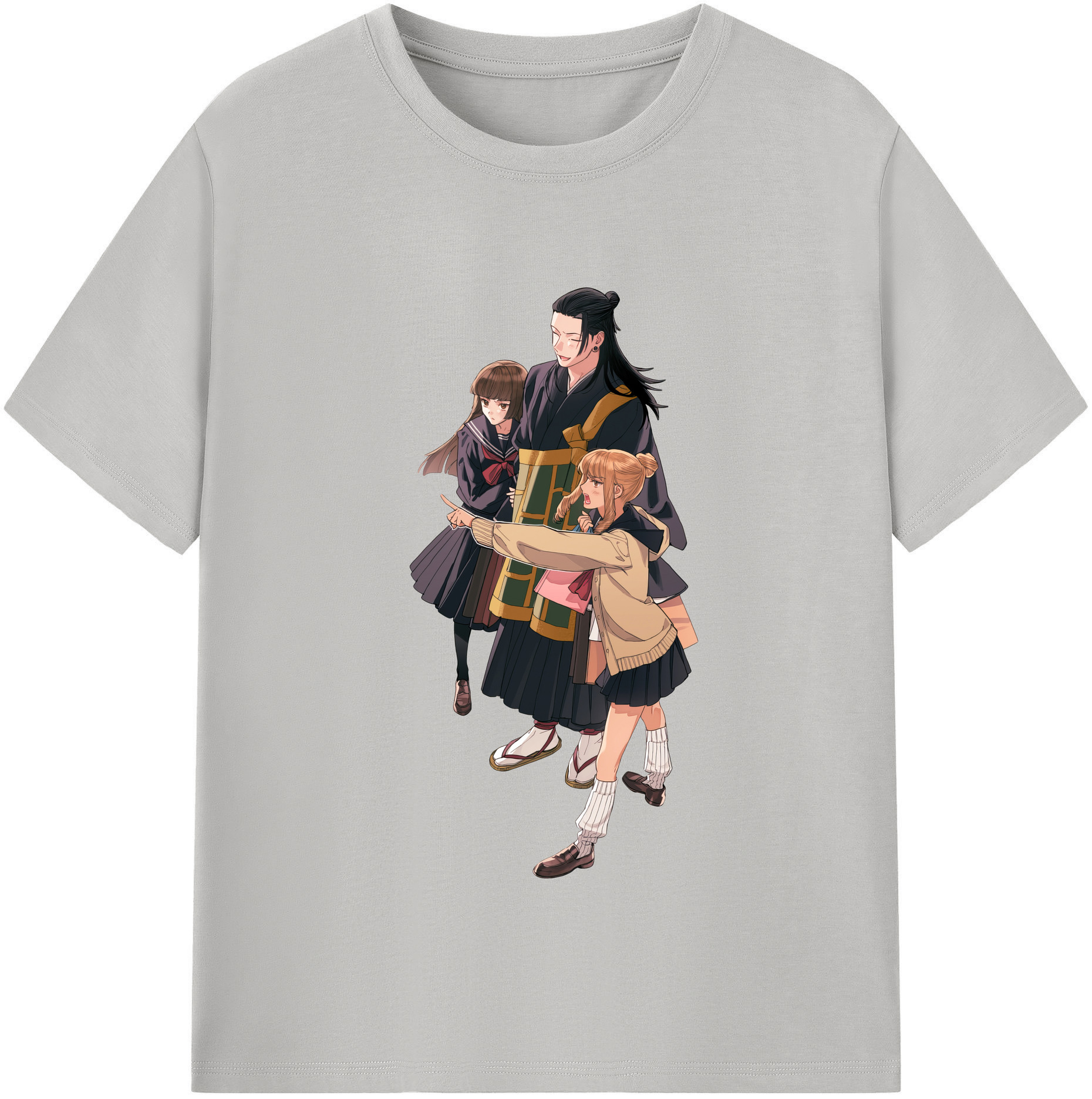 （画像用） 呪術廻戦 Jujutsu Kaisen 綿100％半袖Tシャツ（フロントプリント）
