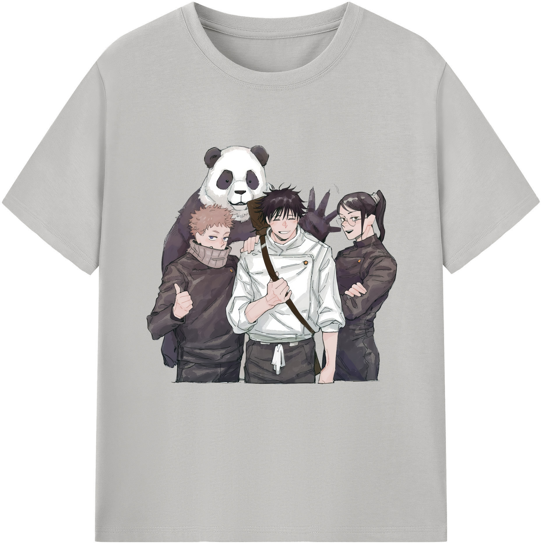 （画像用） 呪術廻戦 Jujutsu Kaisen 綿100％半袖Tシャツ（フロントプリント）