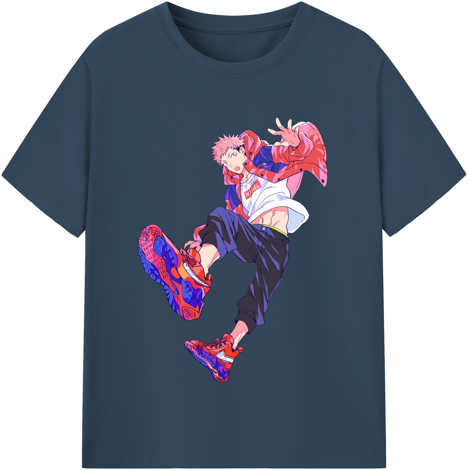 （画像用） 呪術廻戦 Jujutsu Kaisen 綿100％半袖Tシャツ（フロントプリント）
