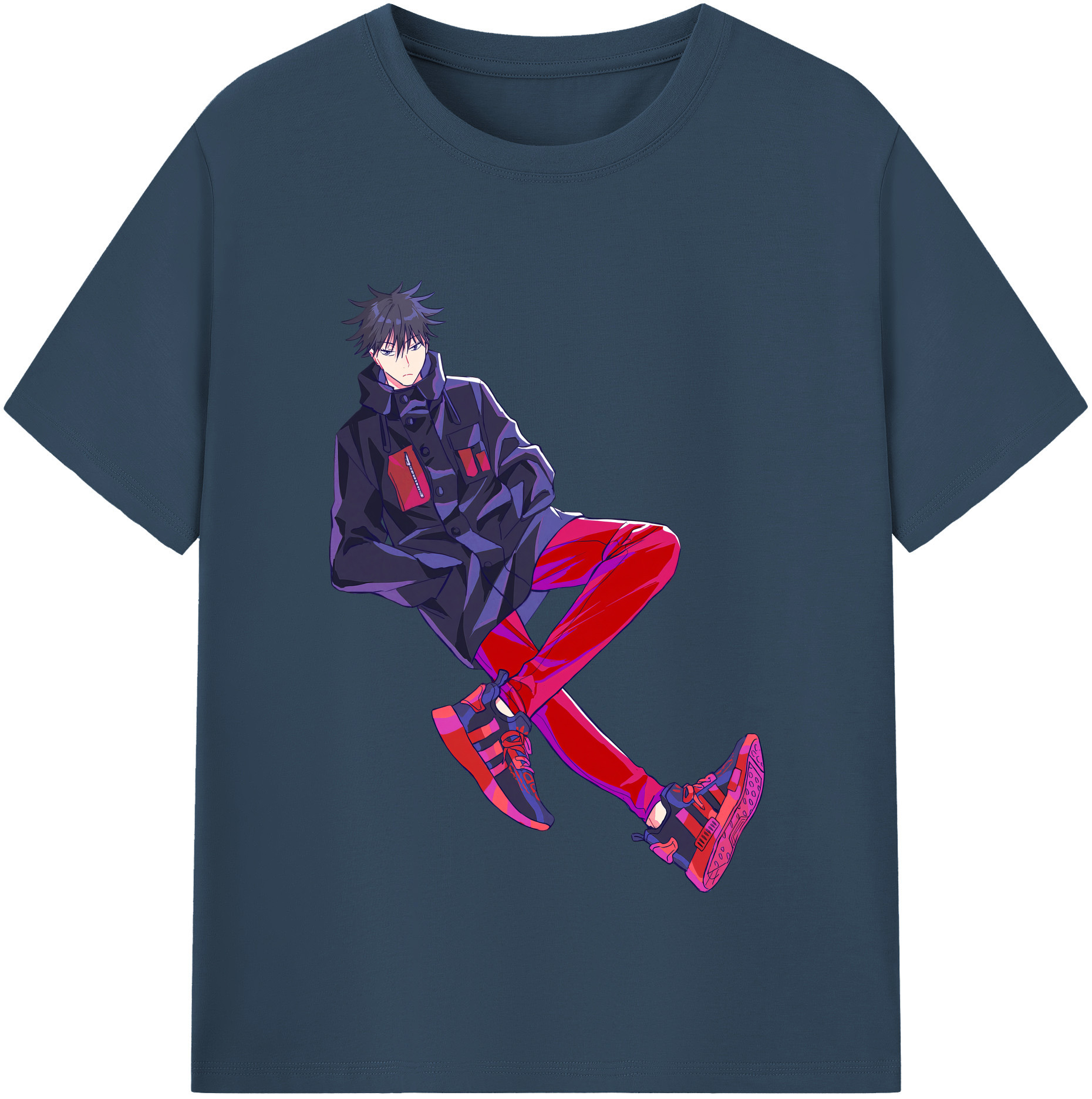 （画像用） 呪術廻戦 Jujutsu Kaisen 綿100％半袖Tシャツ（フロントプリント）