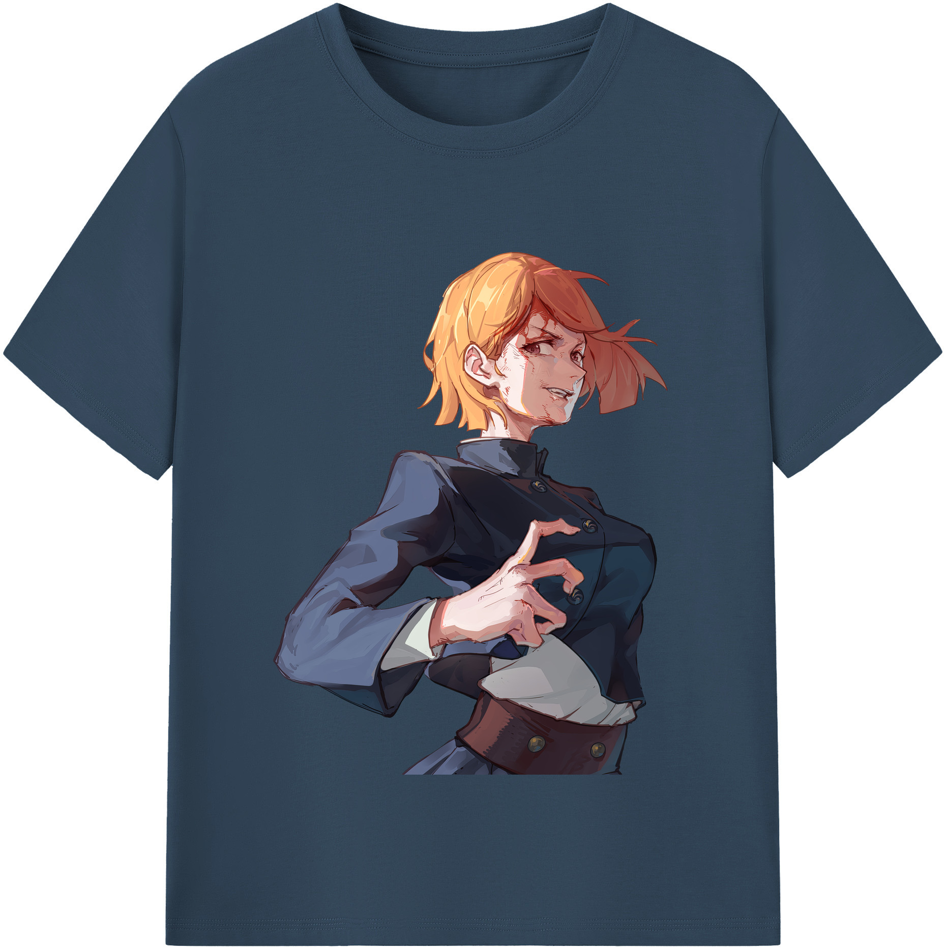 （画像用） 呪術廻戦 Jujutsu Kaisen 綿100％半袖Tシャツ（フロントプリント）