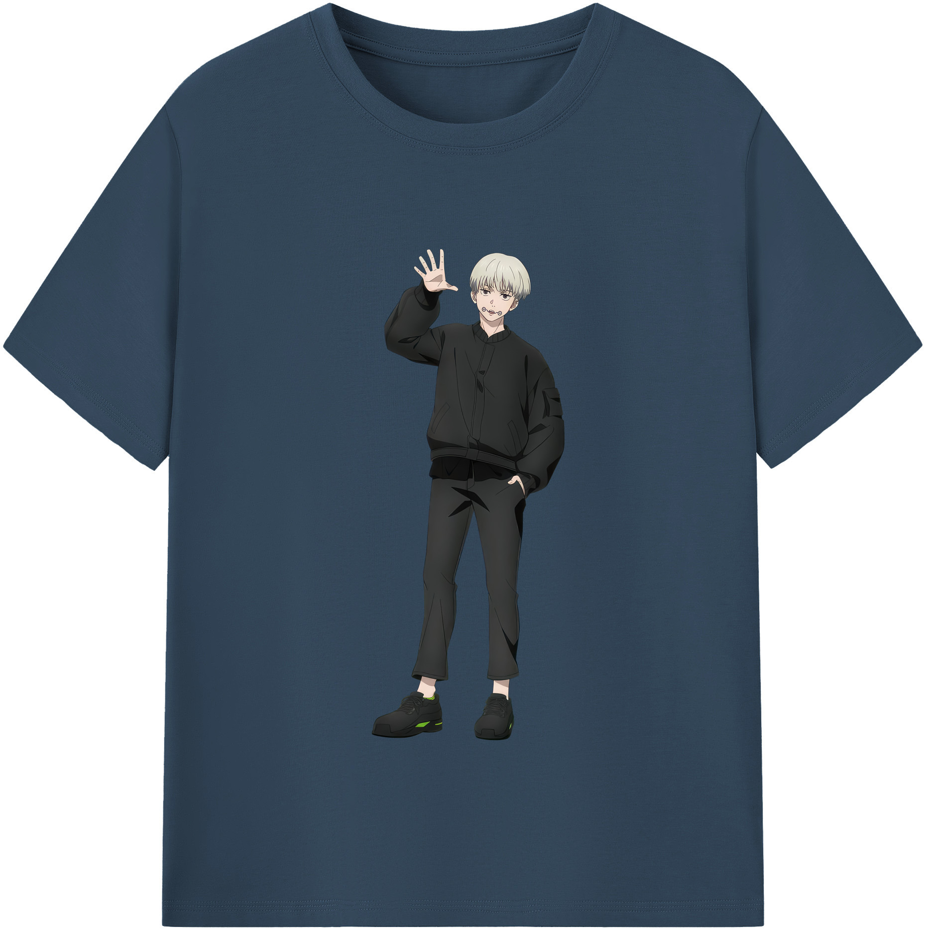 （画像用） 呪術廻戦 Jujutsu Kaisen 綿100％半袖Tシャツ（フロントプリント）