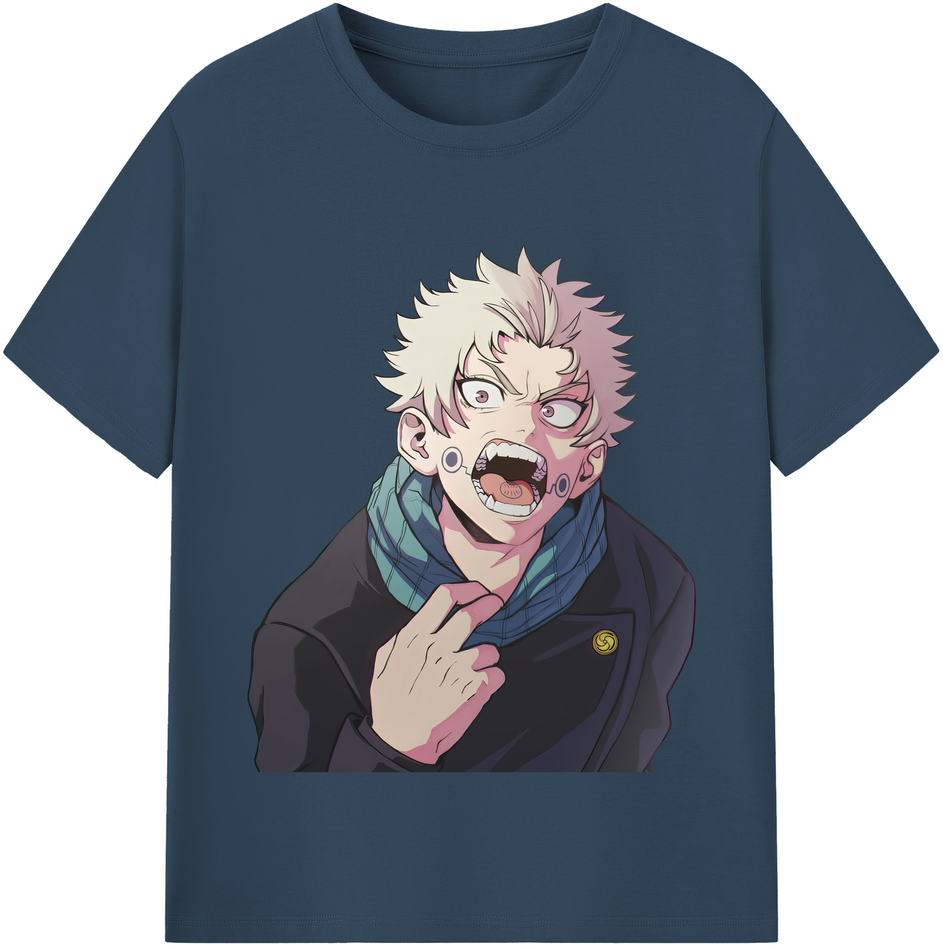 （画像用） 呪術廻戦 Jujutsu Kaisen 綿100％半袖Tシャツ（フロントプリント）