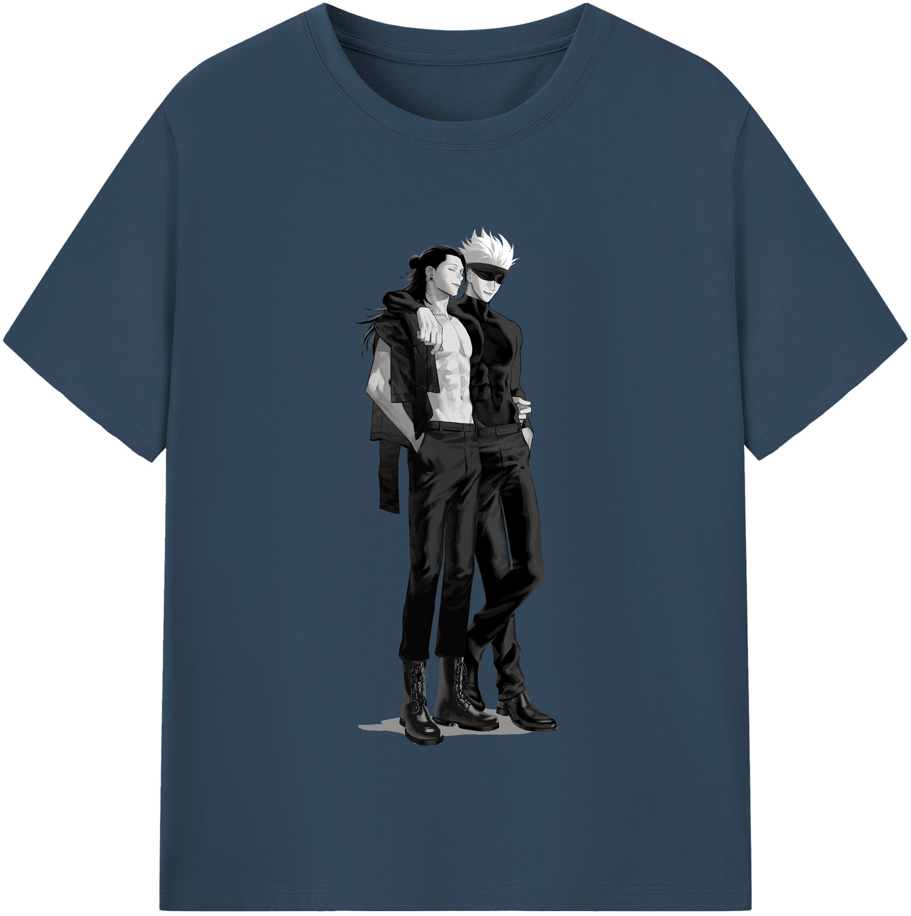 （画像用） 呪術廻戦 Jujutsu Kaisen 綿100％半袖Tシャツ（フロントプリント）