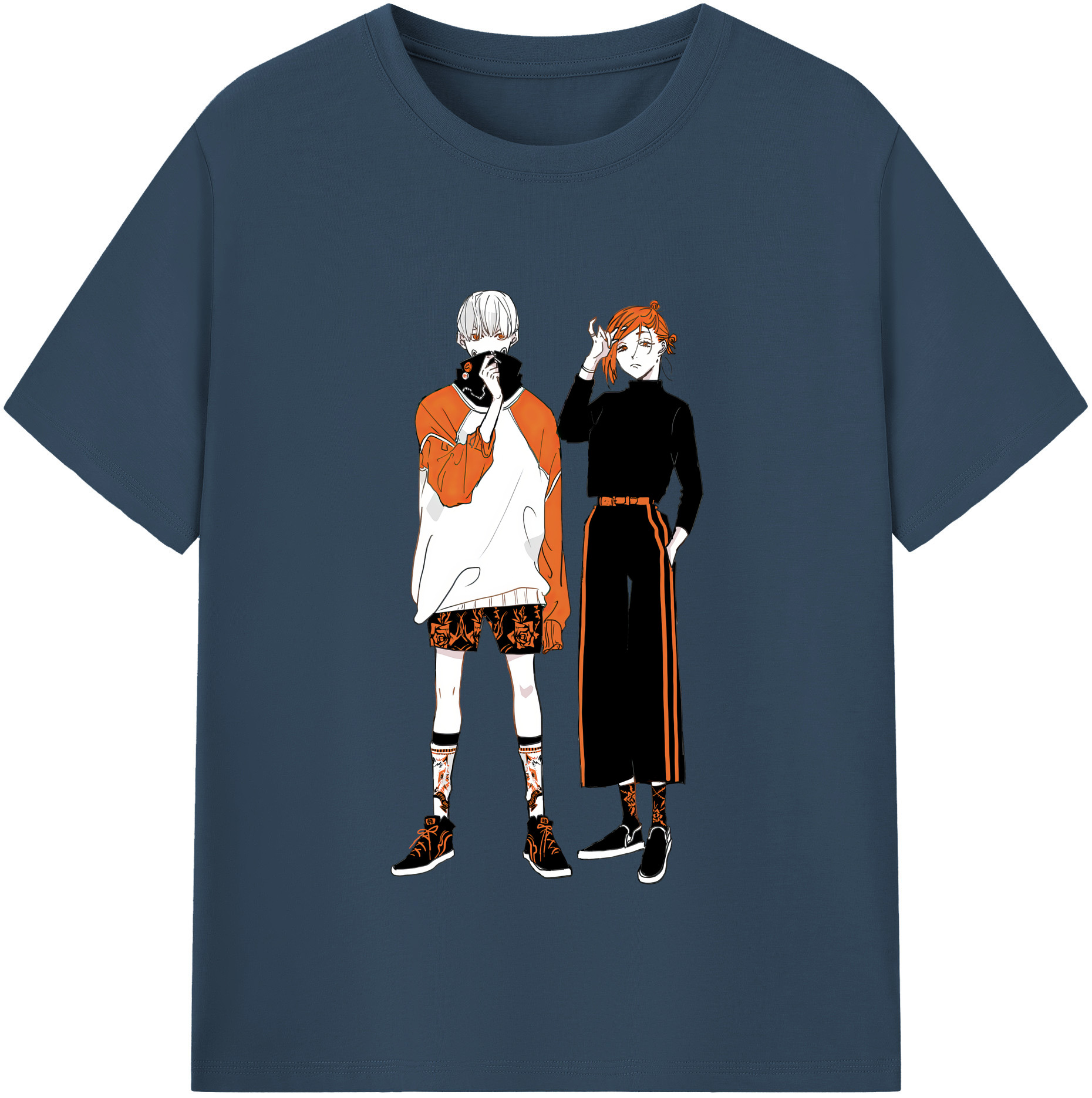 （画像用） 呪術廻戦 Jujutsu Kaisen 綿100％半袖Tシャツ（フロントプリント）