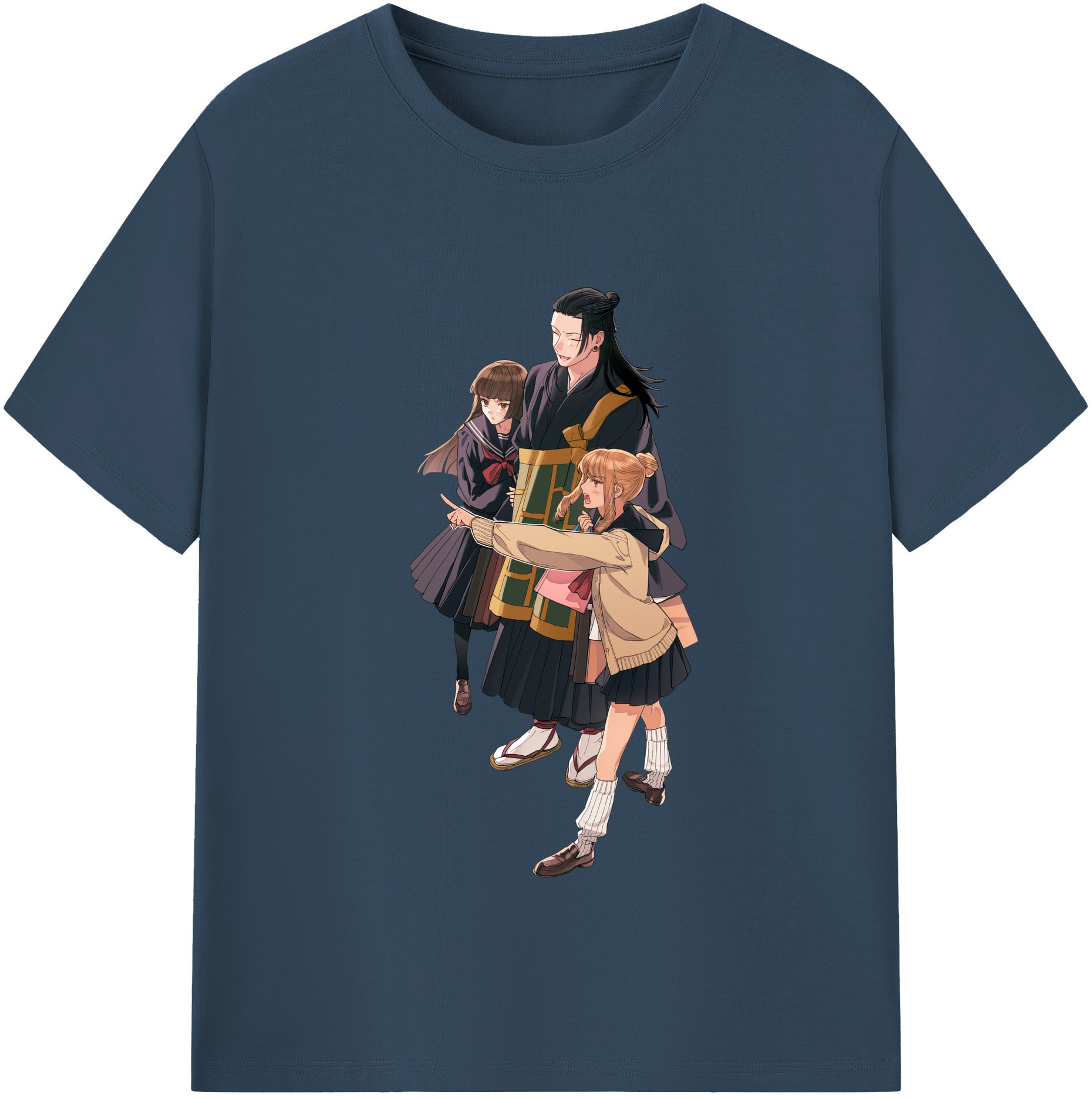（画像用） 呪術廻戦 Jujutsu Kaisen 綿100％半袖Tシャツ（フロントプリント）