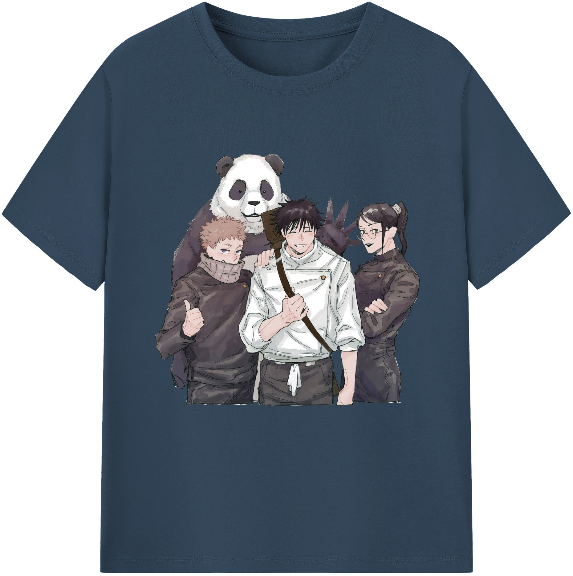 （画像用） 呪術廻戦 Jujutsu Kaisen 綿100％半袖Tシャツ（フロントプリント）