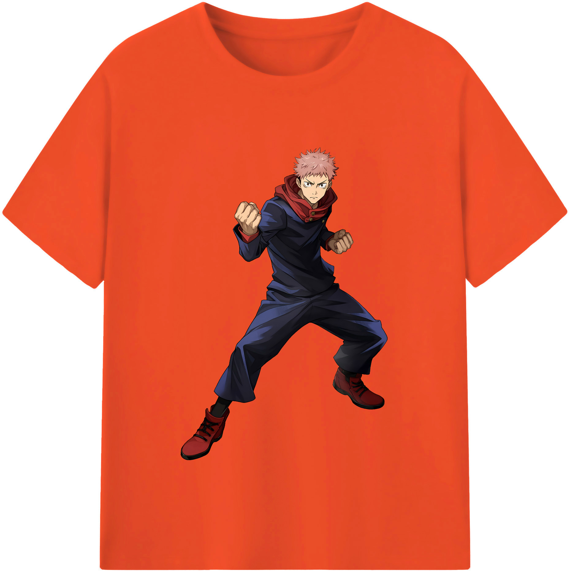 （画像用） 呪術廻戦 Jujutsu Kaisen 綿100％半袖Tシャツ（フロントプリント）