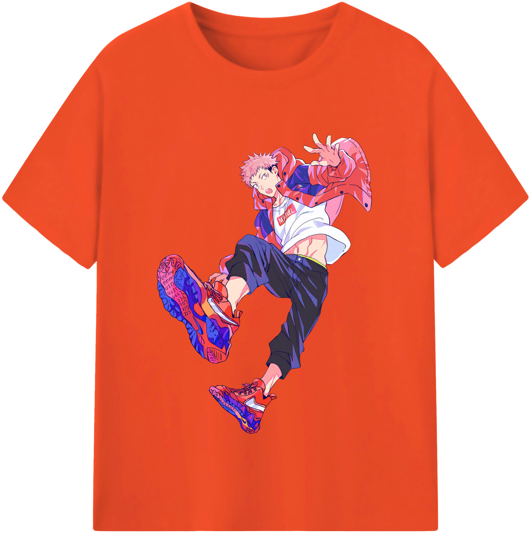 （画像用） 呪術廻戦 Jujutsu Kaisen 綿100％半袖Tシャツ（フロントプリント）