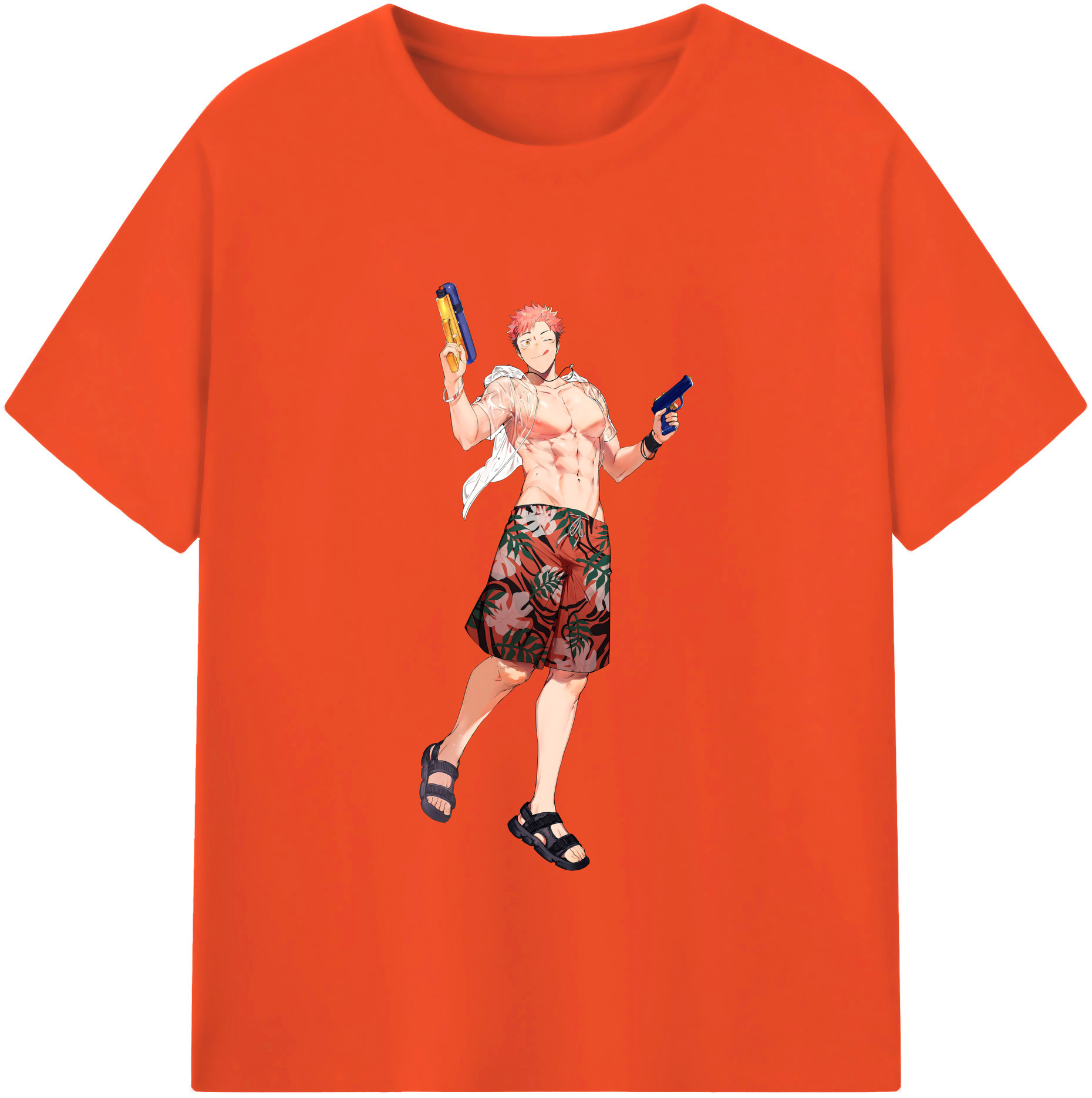 （画像用） 呪術廻戦 Jujutsu Kaisen 綿100％半袖Tシャツ（フロントプリント）
