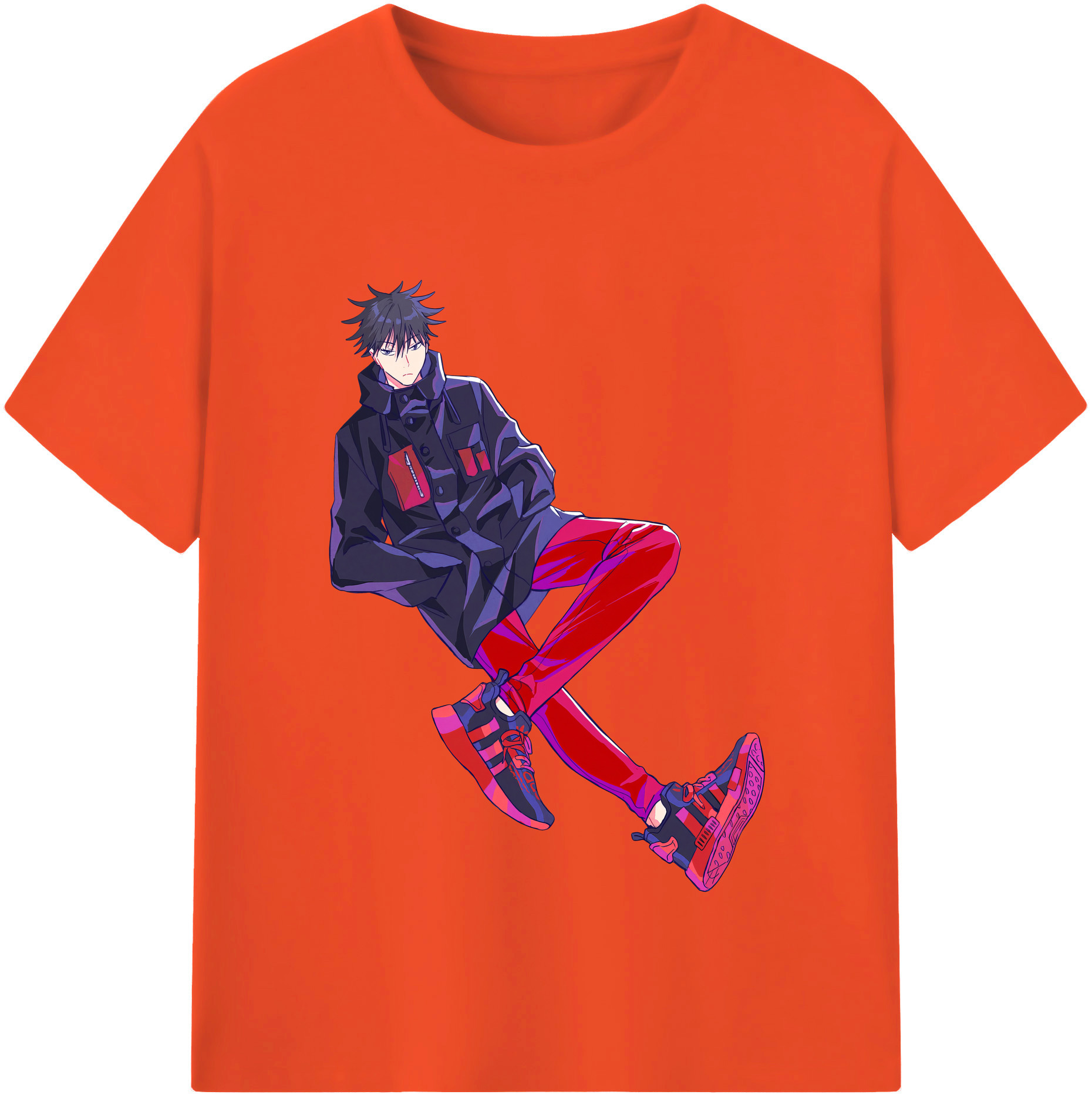 （画像用） 呪術廻戦 Jujutsu Kaisen 綿100％半袖Tシャツ（フロントプリント）