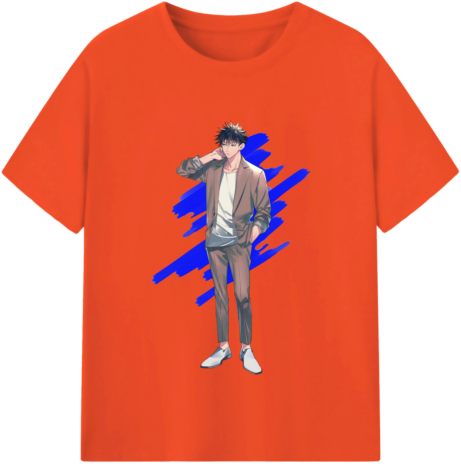 （画像用） 呪術廻戦 Jujutsu Kaisen 綿100％半袖Tシャツ（フロントプリント）