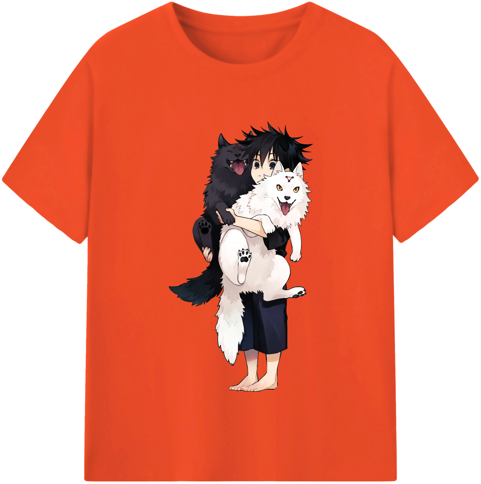 （画像用） 呪術廻戦 Jujutsu Kaisen 綿100％半袖Tシャツ（フロントプリント）