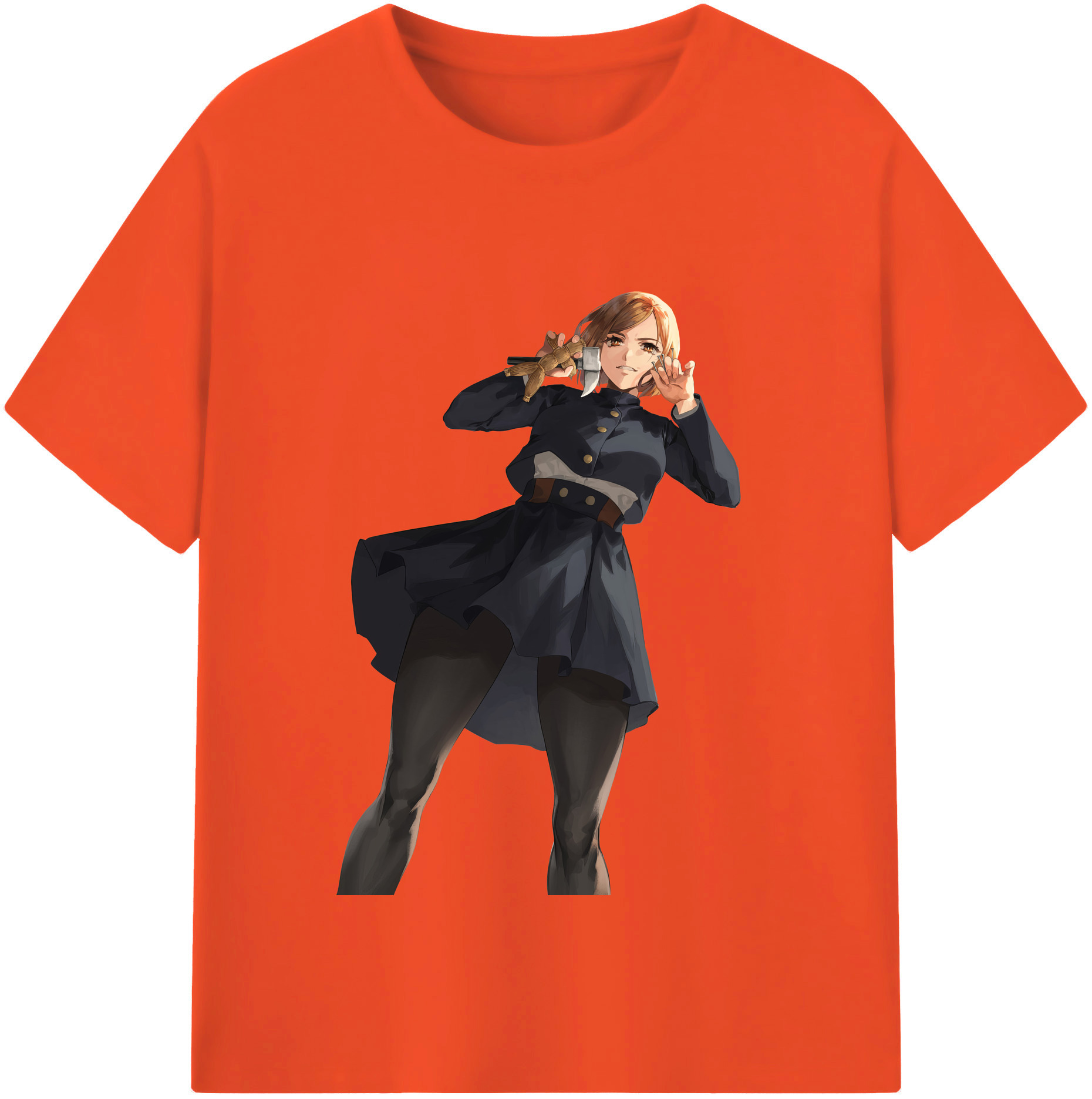 （画像用） 呪術廻戦 Jujutsu Kaisen 綿100％半袖Tシャツ（フロントプリント）