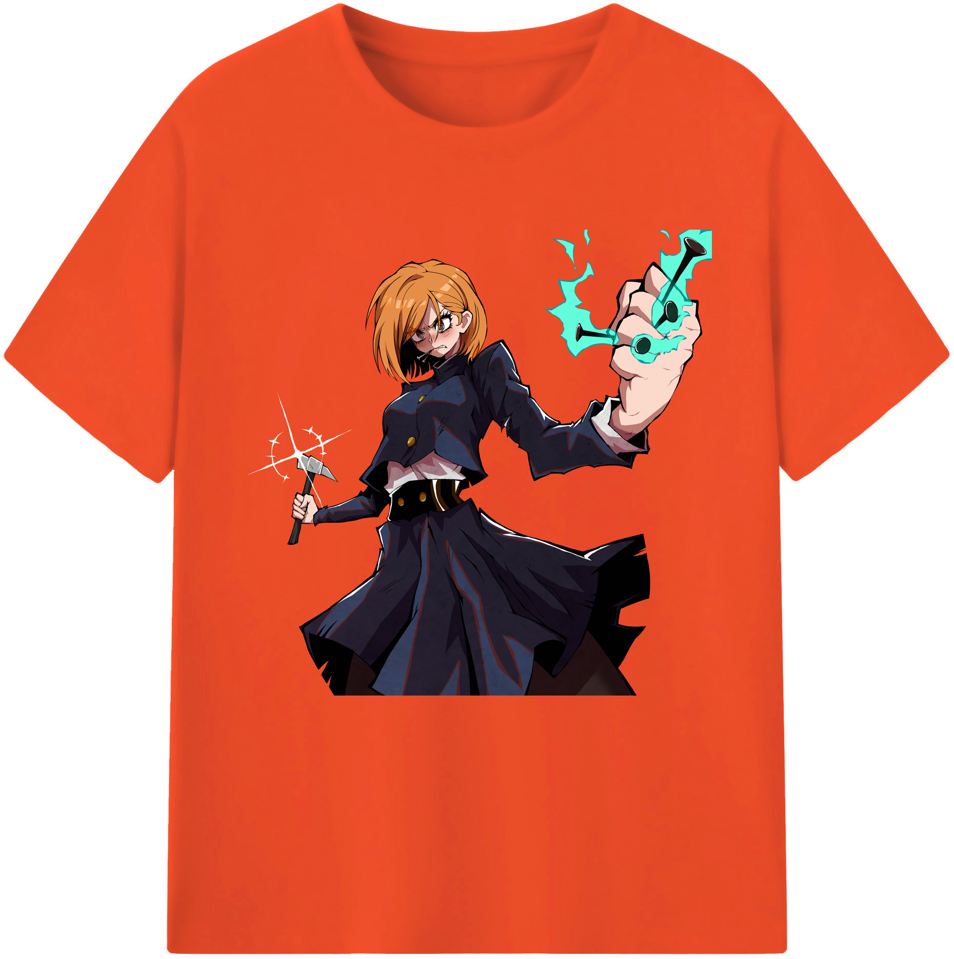 （画像用） 呪術廻戦 Jujutsu Kaisen 綿100％半袖Tシャツ（フロントプリント）