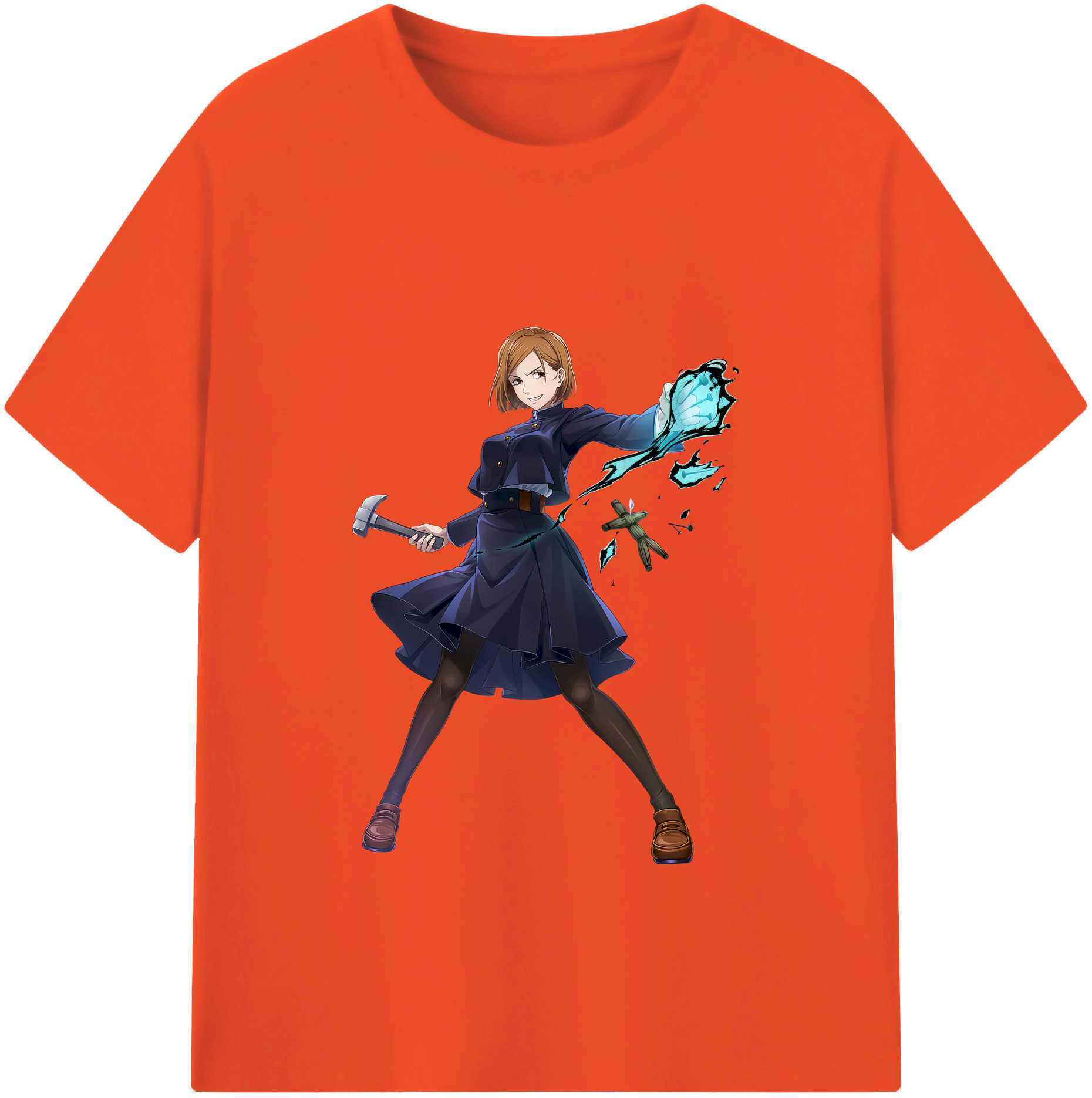 （画像用） 呪術廻戦 Jujutsu Kaisen 綿100％半袖Tシャツ（フロントプリント）