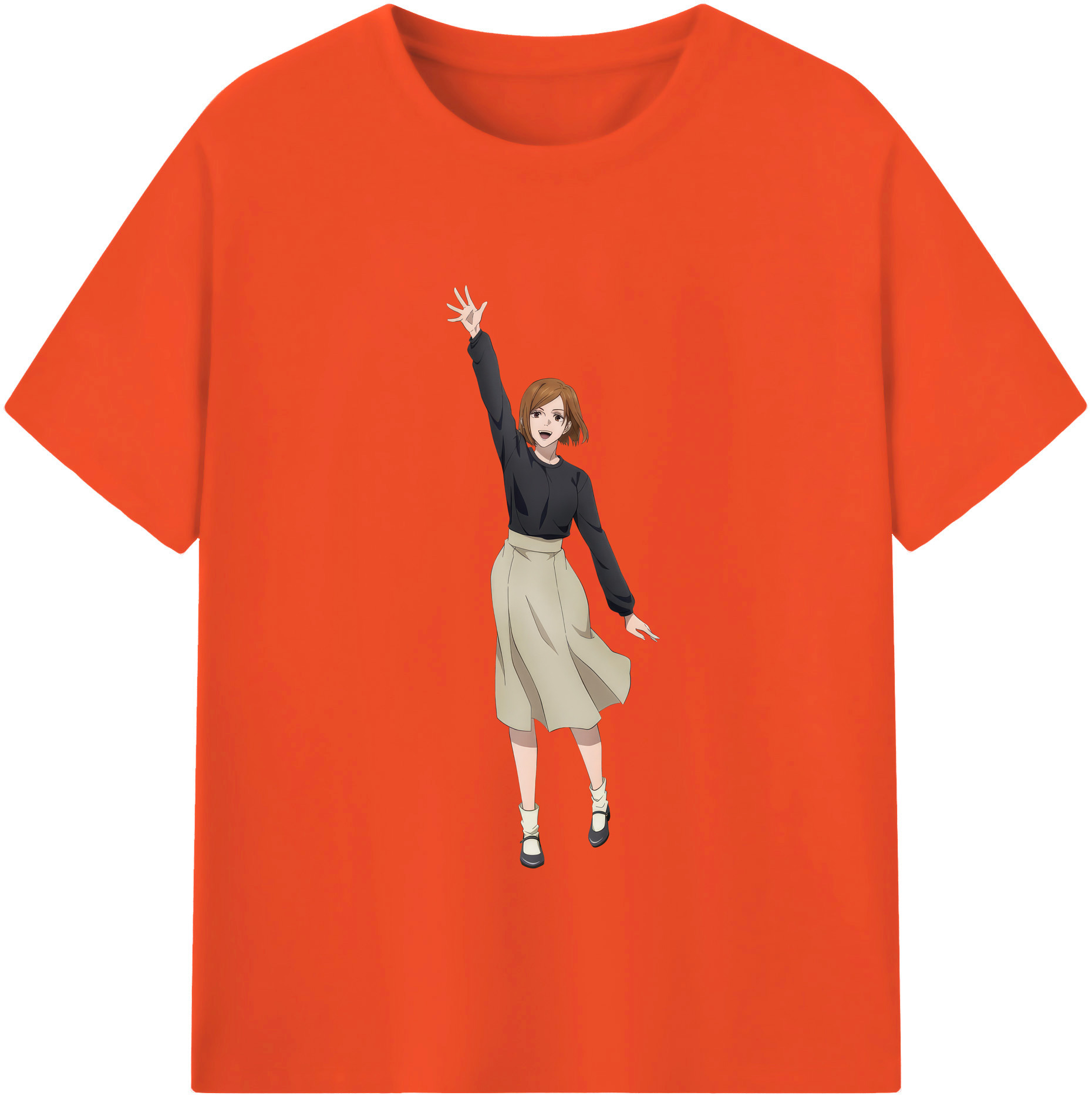 （画像用） 呪術廻戦 Jujutsu Kaisen 綿100％半袖Tシャツ（フロントプリント）