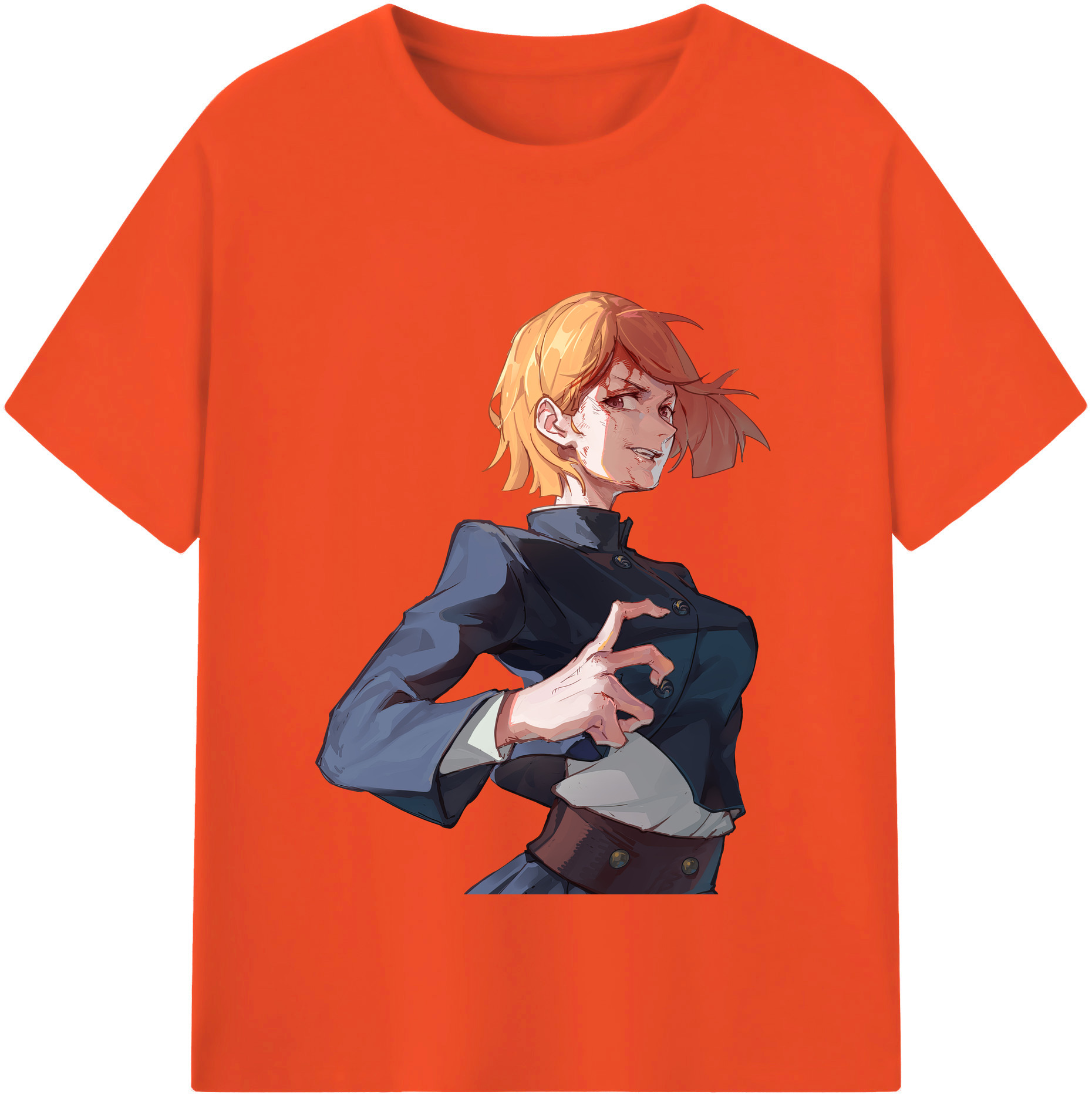 （画像用） 呪術廻戦 Jujutsu Kaisen 綿100％半袖Tシャツ（フロントプリント）