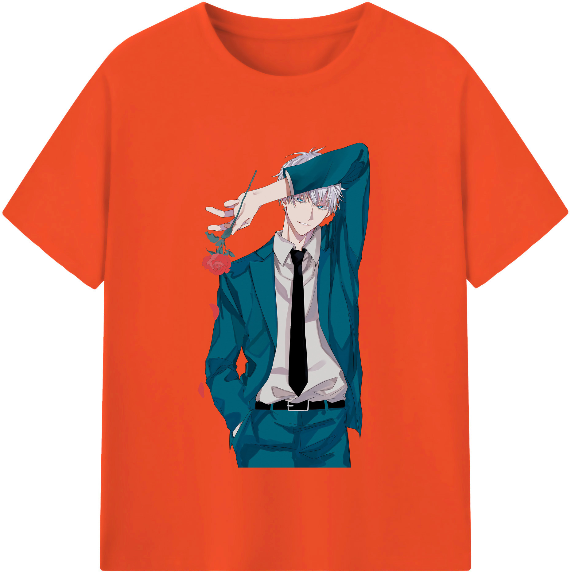 （画像用） 呪術廻戦 Jujutsu Kaisen 綿100％半袖Tシャツ（フロントプリント）