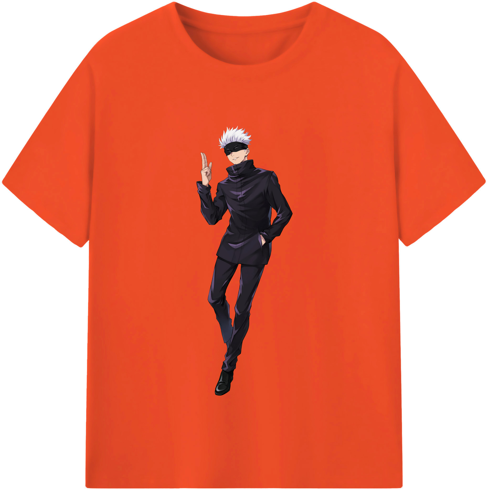 （画像用） 呪術廻戦 Jujutsu Kaisen 綿100％半袖Tシャツ（フロントプリント）