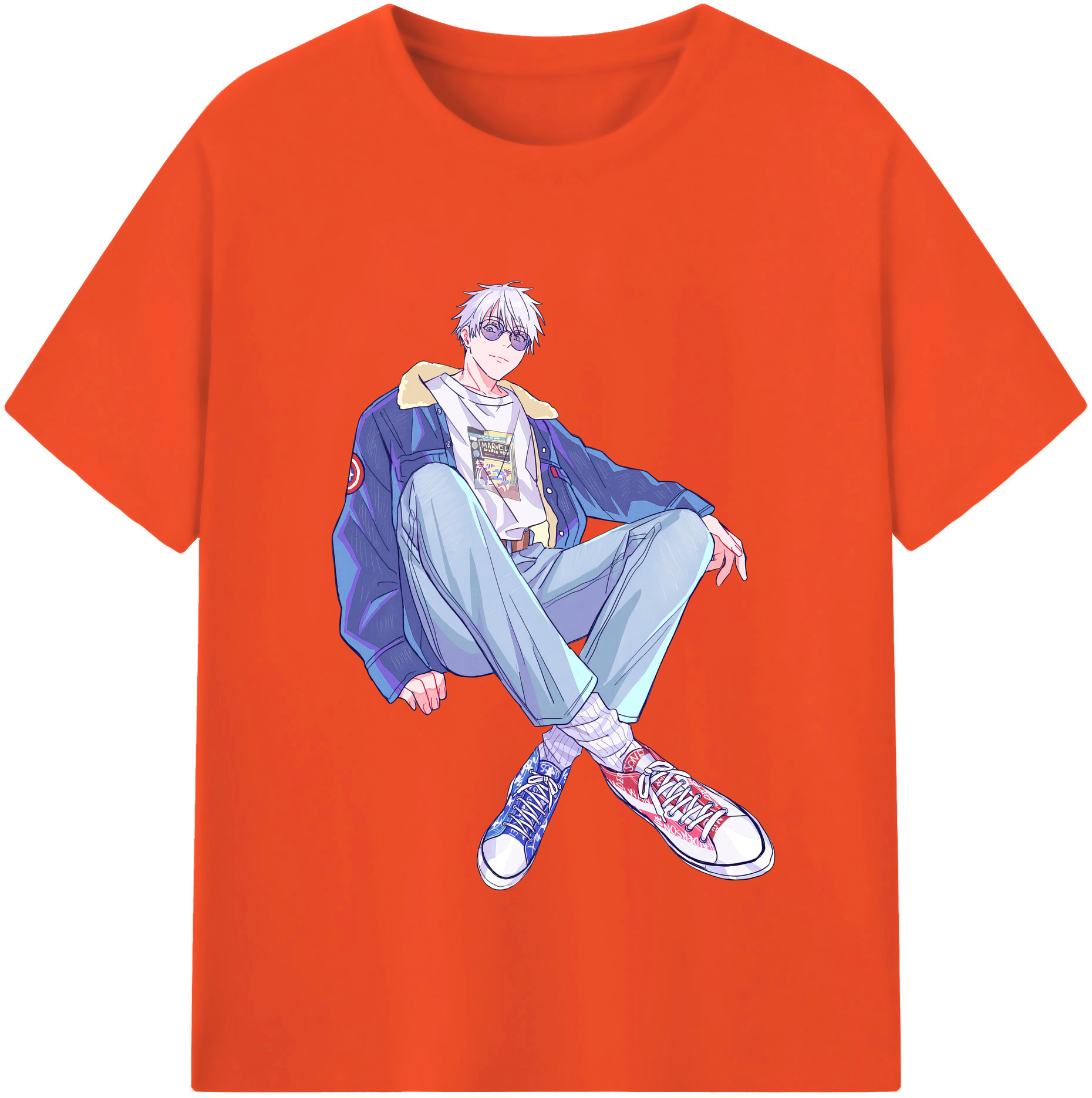 （画像用） 呪術廻戦 Jujutsu Kaisen 綿100％半袖Tシャツ（フロントプリント）