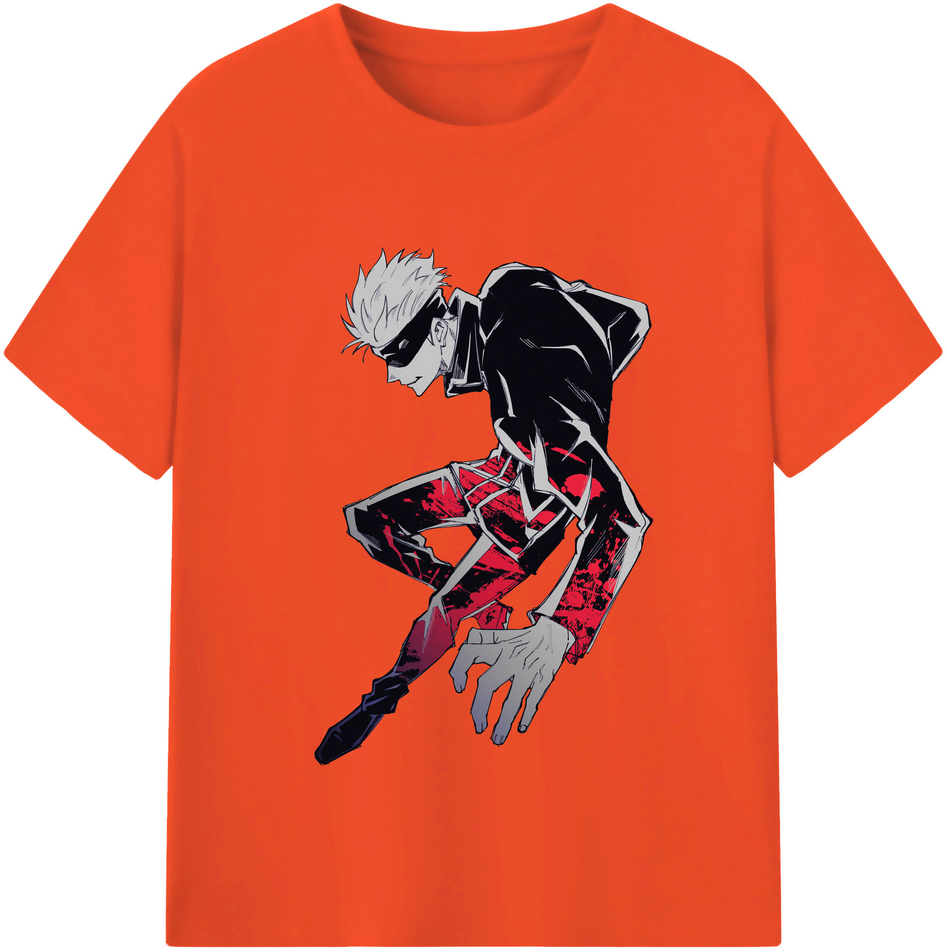 （画像用） 呪術廻戦 Jujutsu Kaisen 綿100％半袖Tシャツ（フロントプリント）