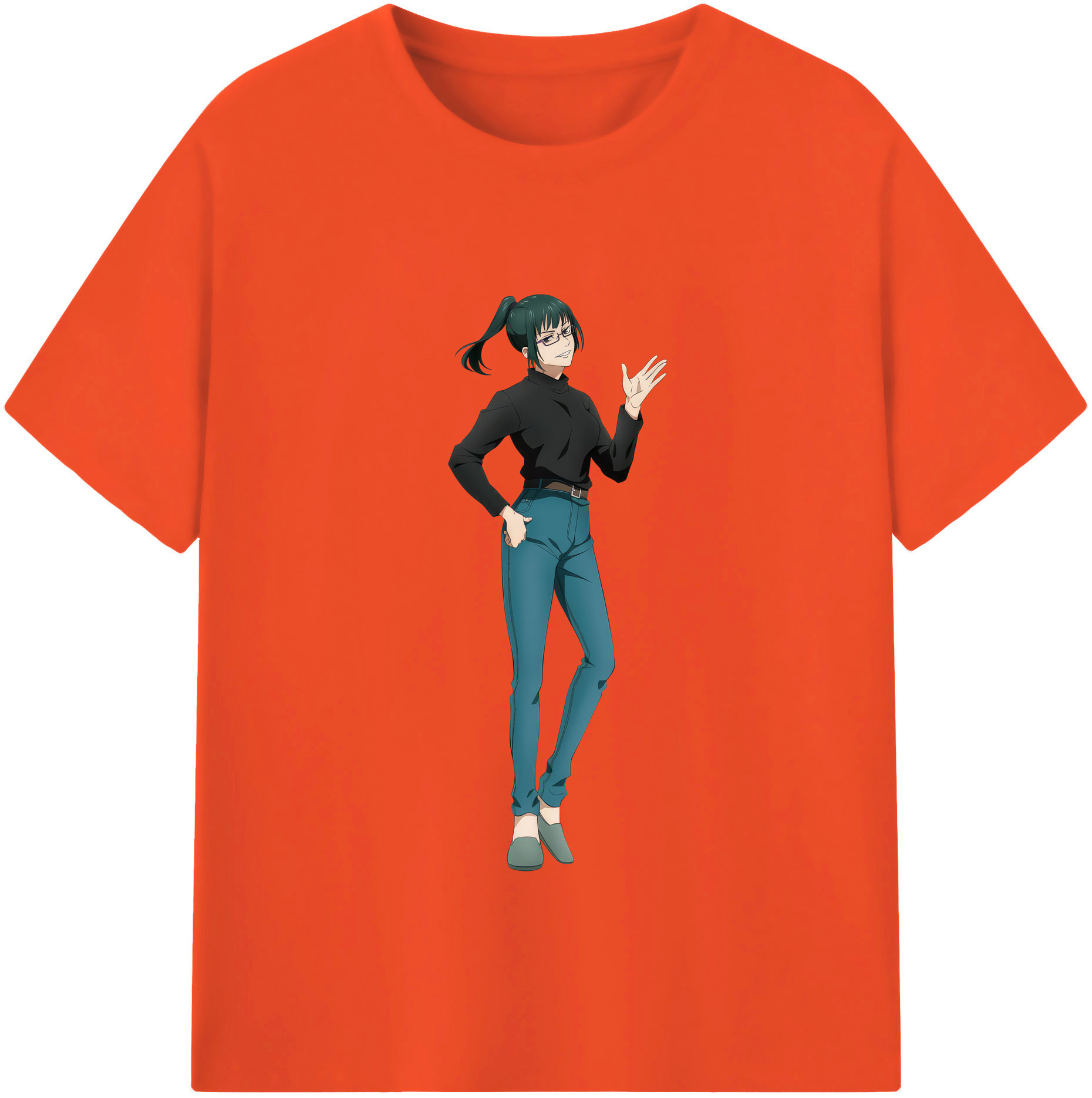 （画像用） 呪術廻戦 Jujutsu Kaisen 綿100％半袖Tシャツ（フロントプリント）