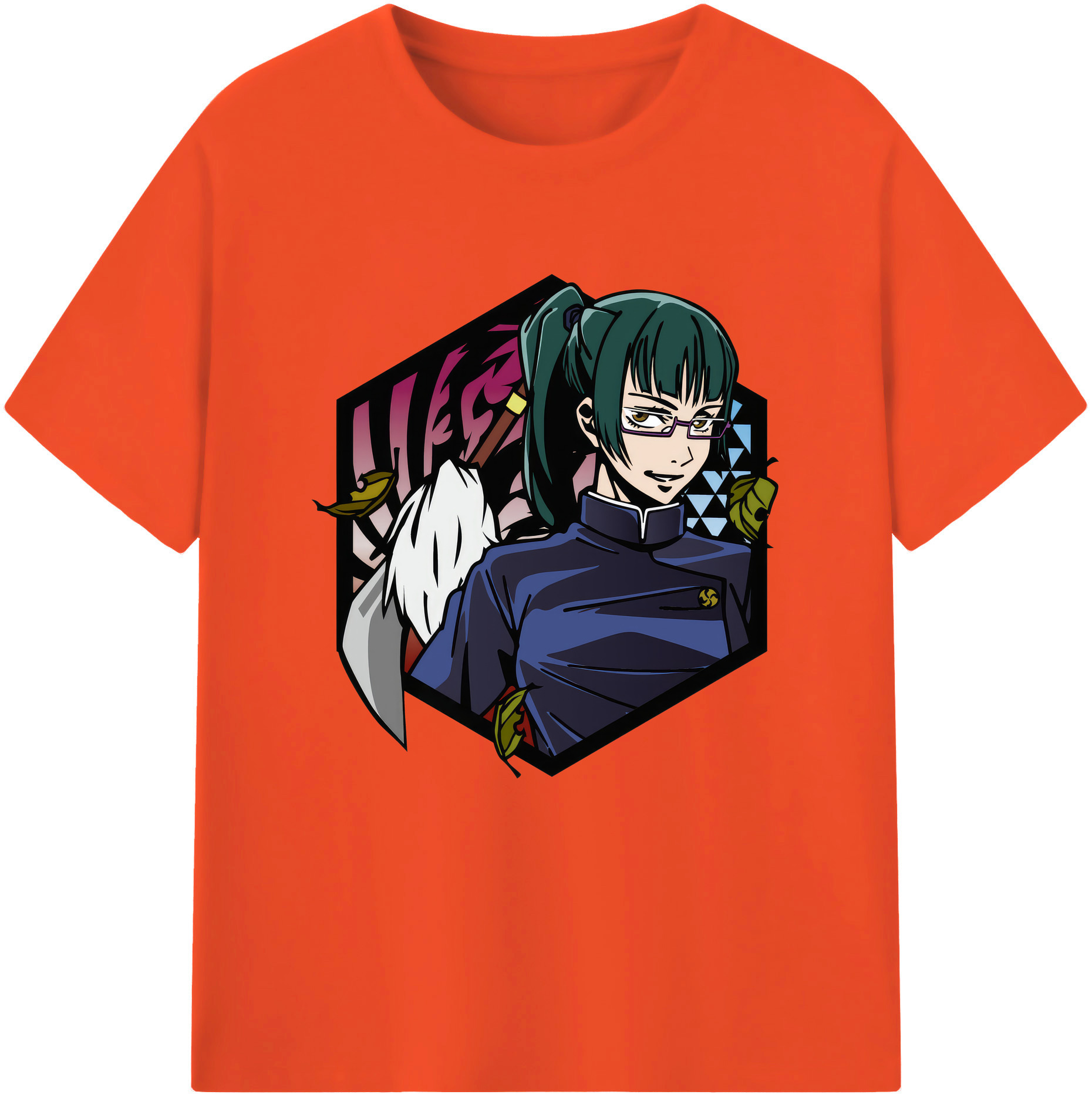 （画像用） 呪術廻戦 Jujutsu Kaisen 綿100％半袖Tシャツ（フロントプリント）