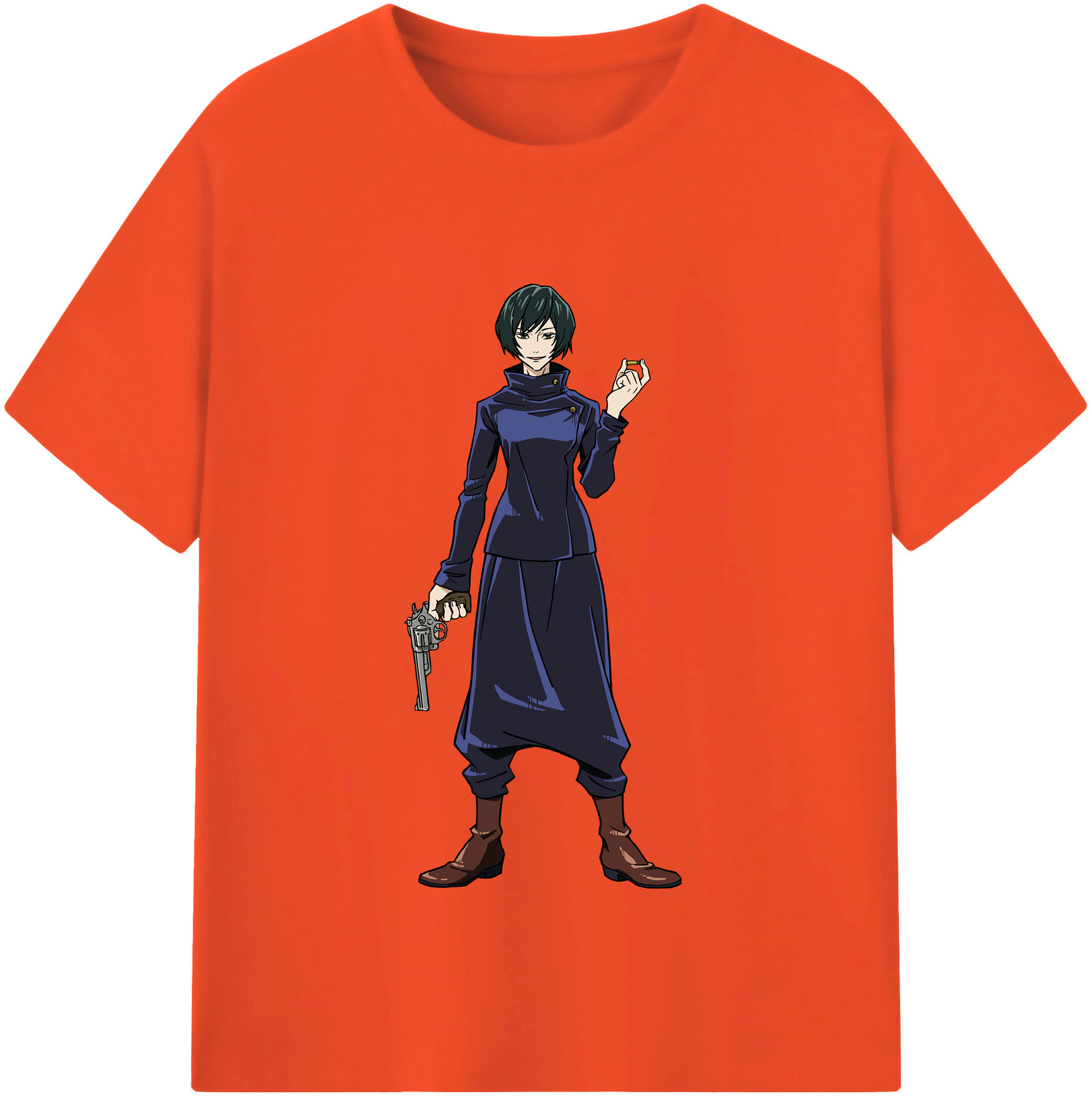 （画像用） 呪術廻戦 Jujutsu Kaisen 綿100％半袖Tシャツ（フロントプリント）