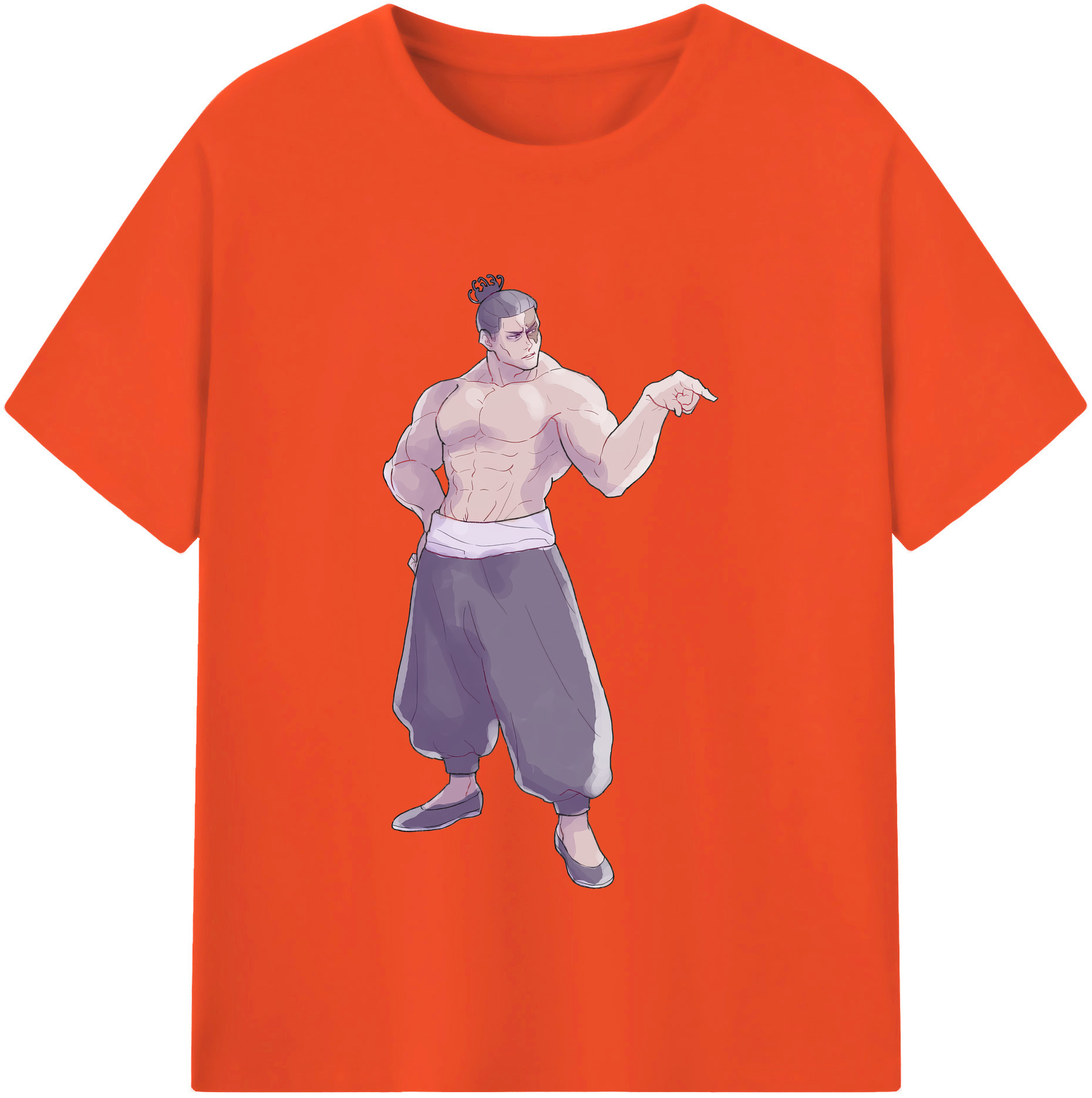 （画像用） 呪術廻戦 Jujutsu Kaisen 綿100％半袖Tシャツ（フロントプリント）