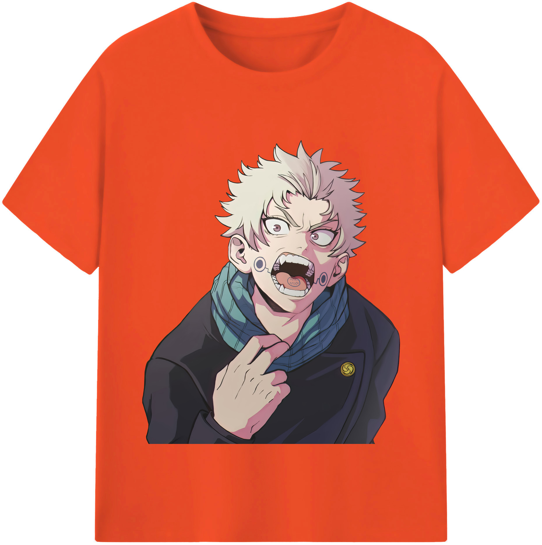 （画像用） 呪術廻戦 Jujutsu Kaisen 綿100％半袖Tシャツ（フロントプリント）
