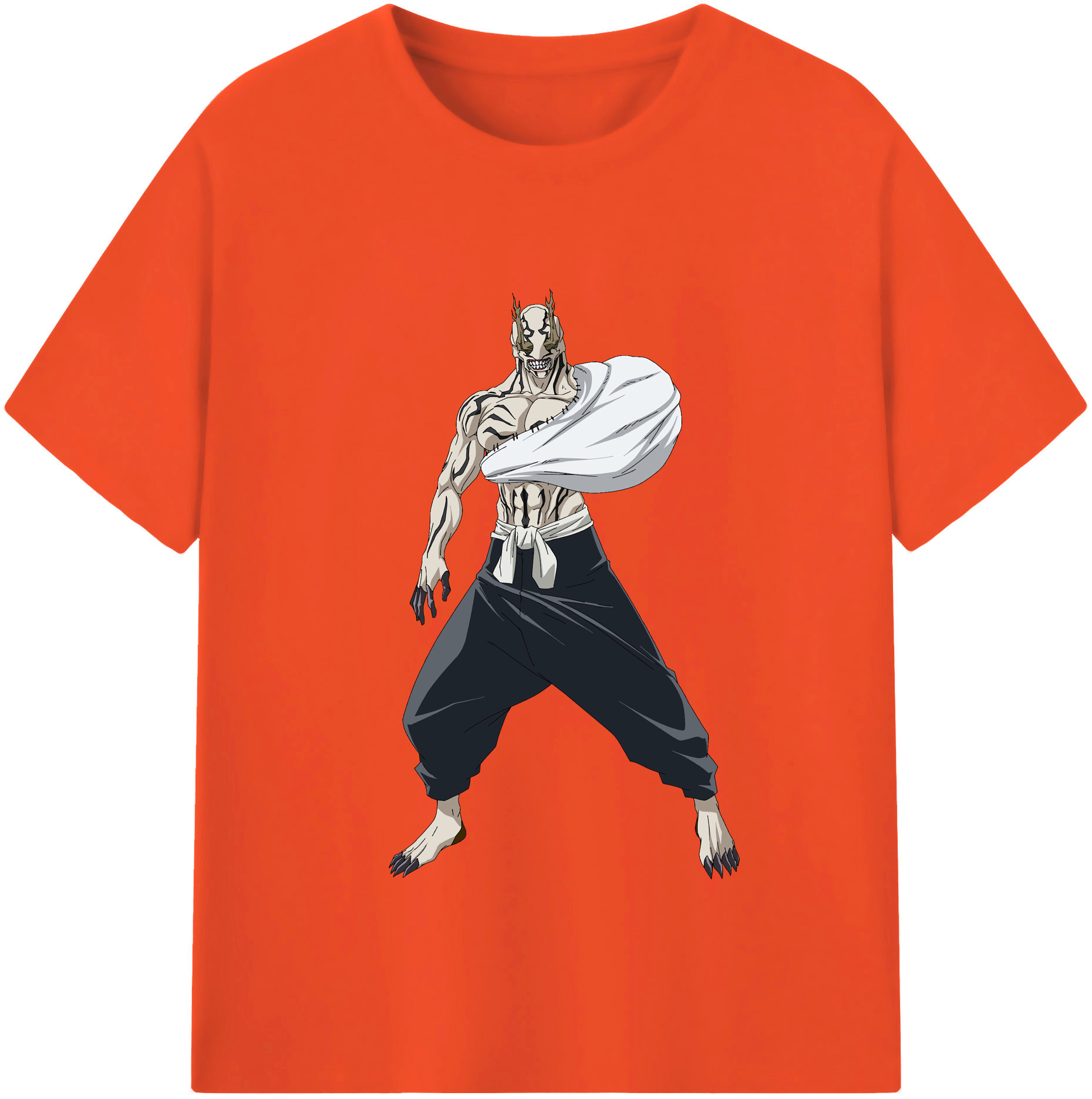 （画像用） 呪術廻戦 Jujutsu Kaisen 綿100％半袖Tシャツ（フロントプリント）