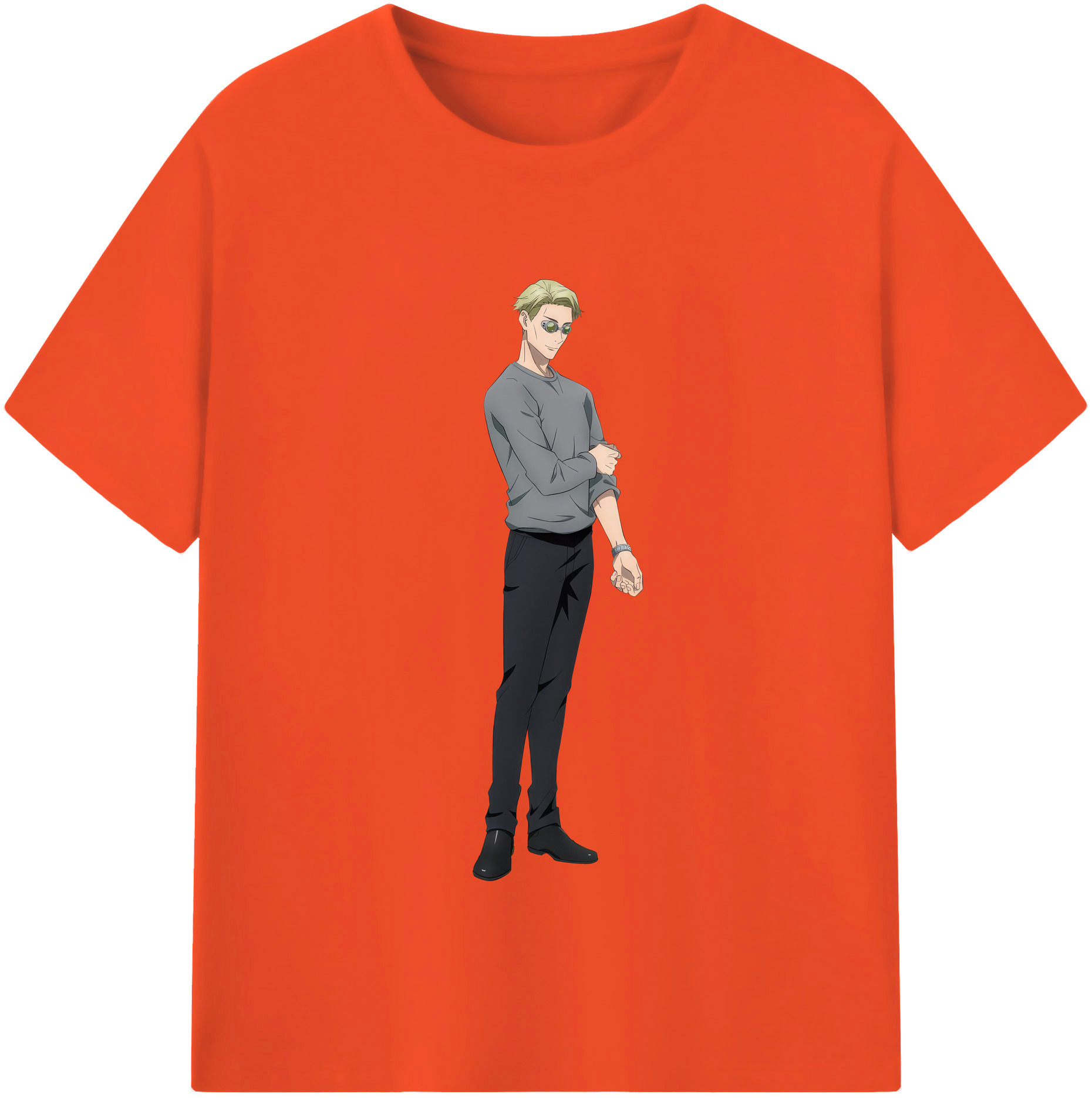 （画像用） 呪術廻戦 Jujutsu Kaisen 綿100％半袖Tシャツ（フロントプリント）
