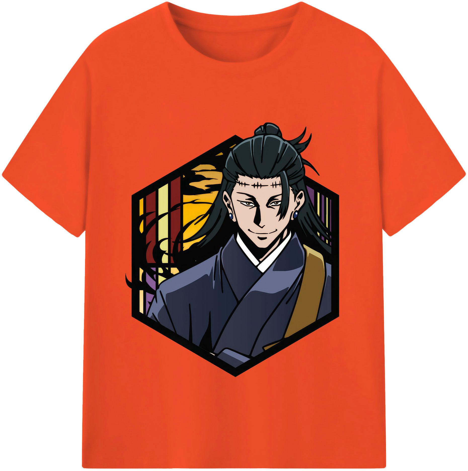 （画像用） 呪術廻戦 Jujutsu Kaisen 綿100％半袖Tシャツ（フロントプリント）