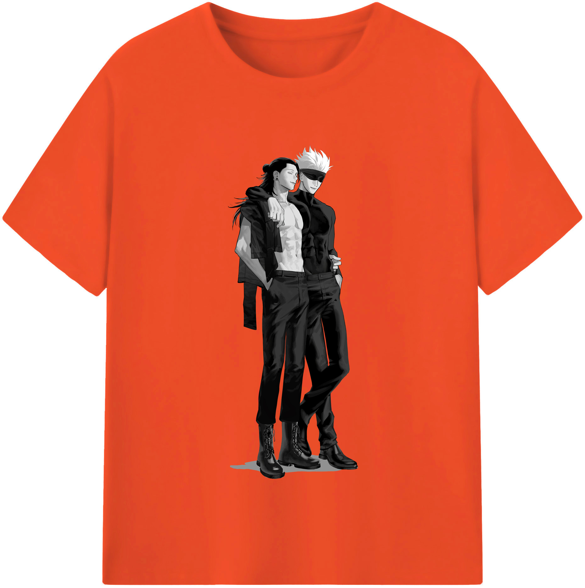 （画像用） 呪術廻戦 Jujutsu Kaisen 綿100％半袖Tシャツ（フロントプリント）