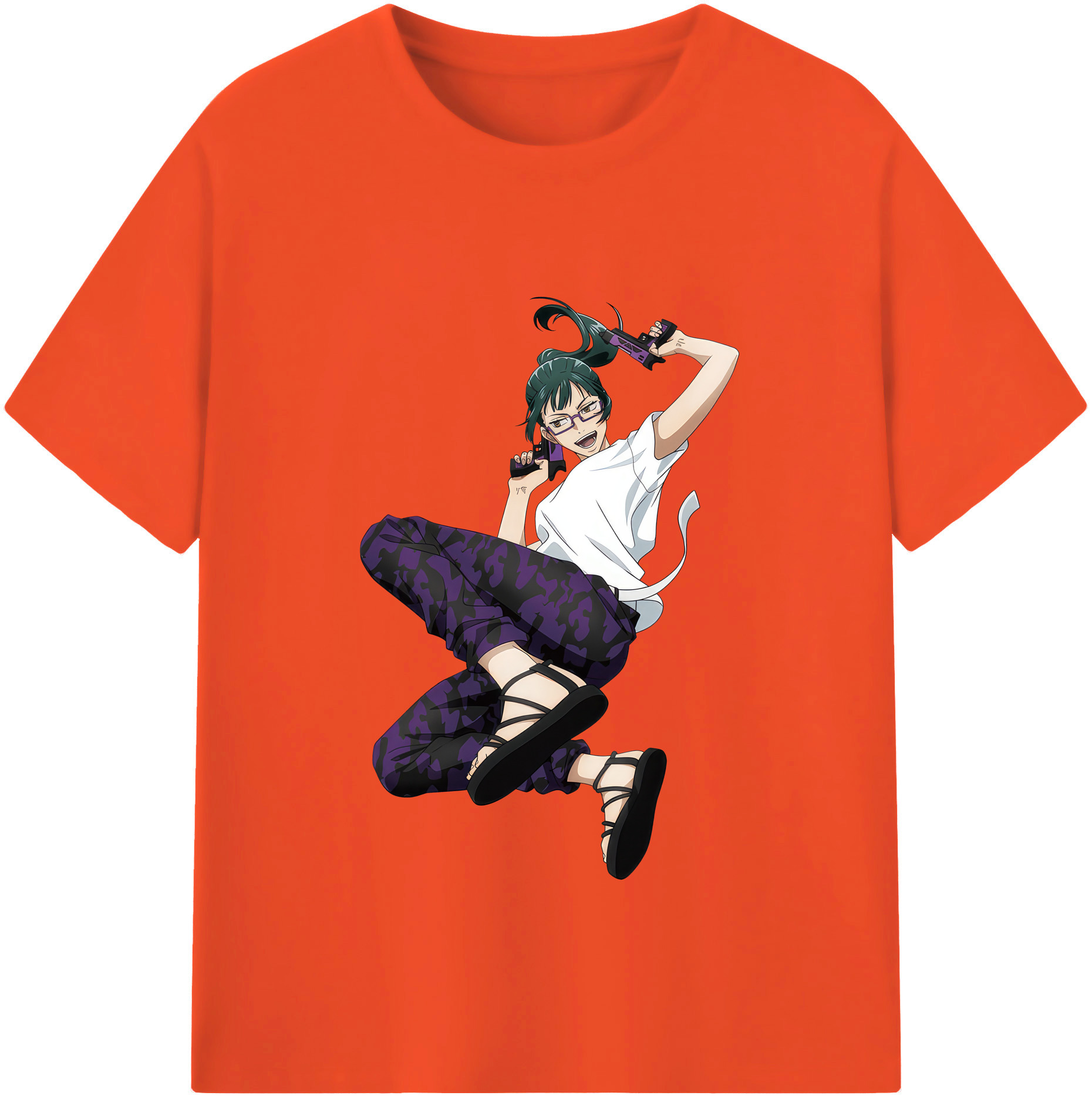 （画像用） 呪術廻戦 Jujutsu Kaisen 綿100％半袖Tシャツ（フロントプリント）