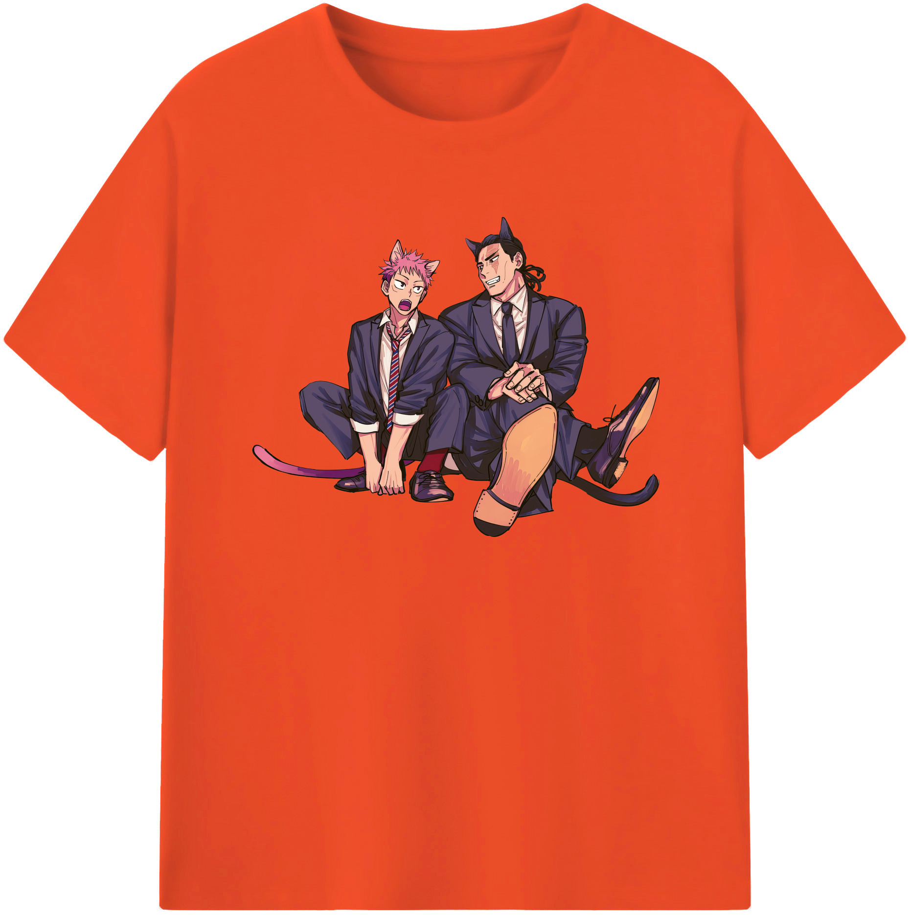 （画像用） 呪術廻戦 Jujutsu Kaisen 綿100％半袖Tシャツ（フロントプリント）