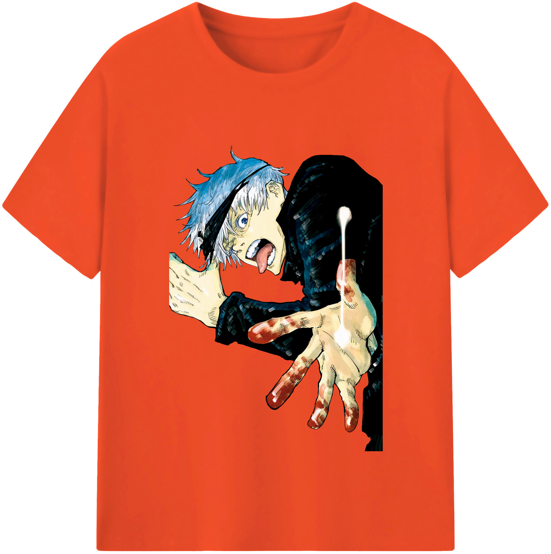 （画像用） 呪術廻戦 Jujutsu Kaisen 綿100％半袖Tシャツ（フロントプリント）