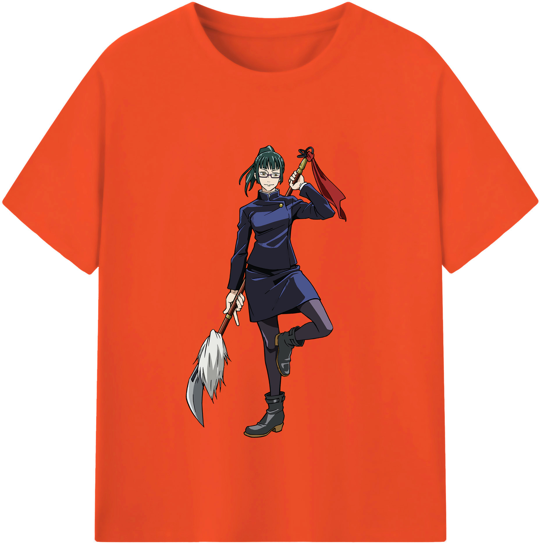 （画像用） 呪術廻戦 Jujutsu Kaisen 綿100％半袖Tシャツ（フロントプリント）