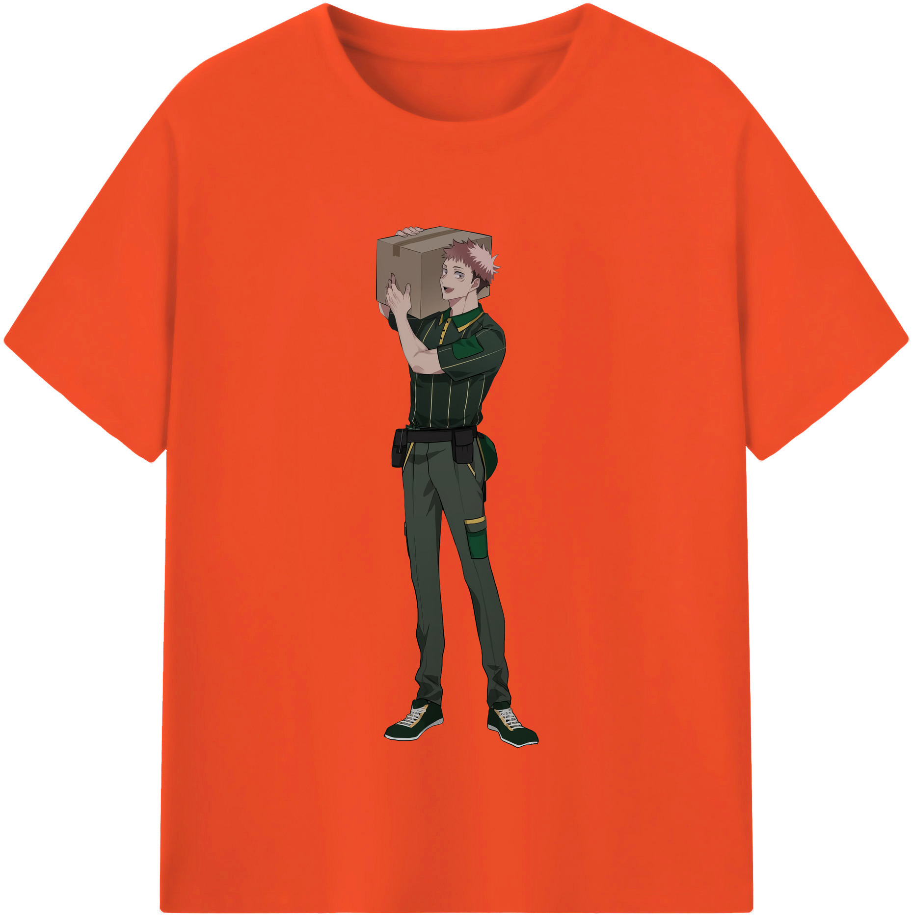 （画像用） 呪術廻戦 Jujutsu Kaisen 綿100％半袖Tシャツ（フロントプリント）