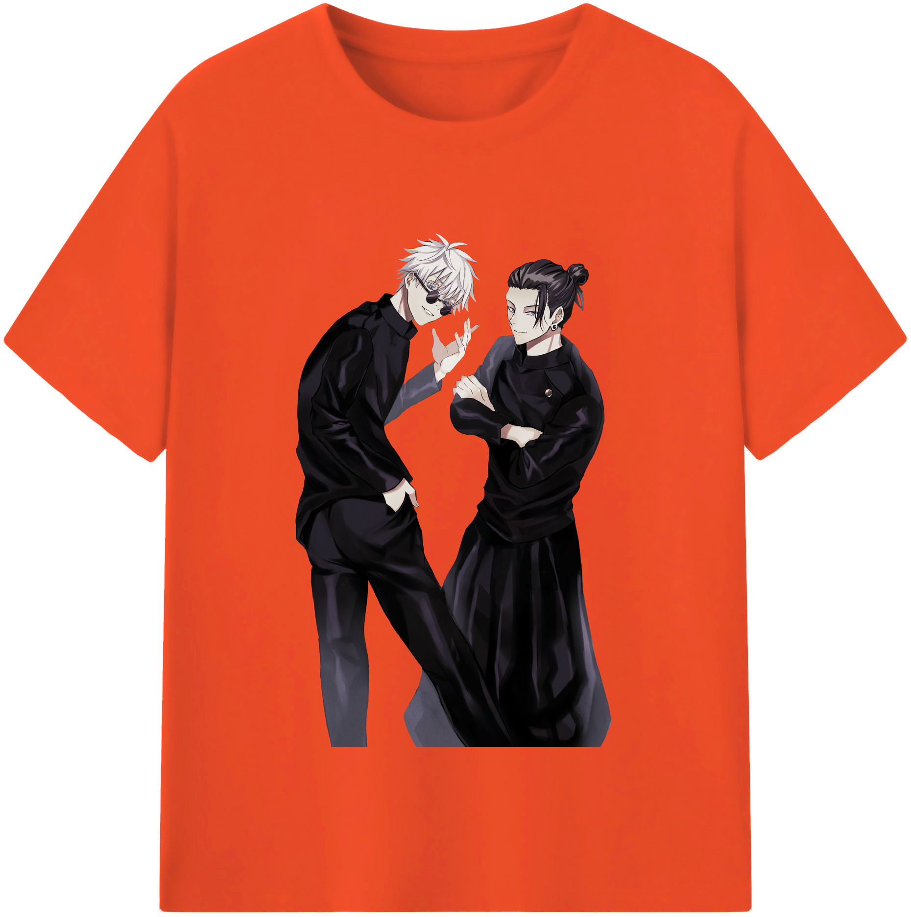 （画像用） 呪術廻戦 Jujutsu Kaisen 綿100％半袖Tシャツ（フロントプリント）