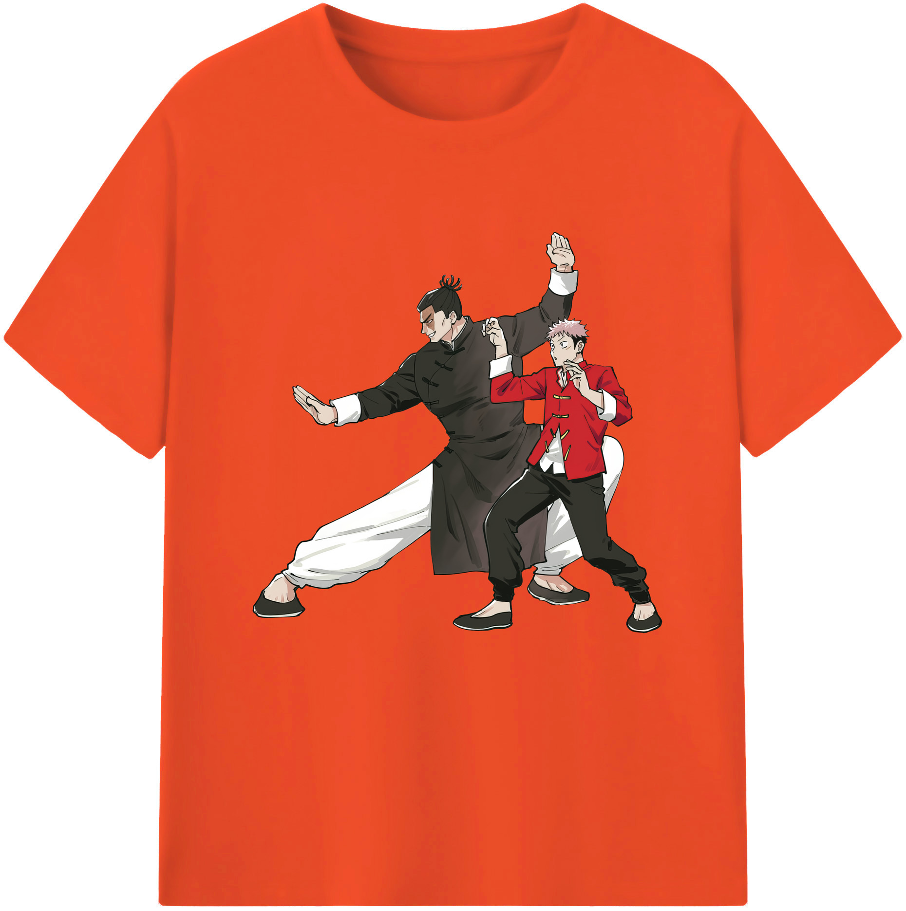 （画像用） 呪術廻戦 Jujutsu Kaisen 綿100％半袖Tシャツ（フロントプリント）