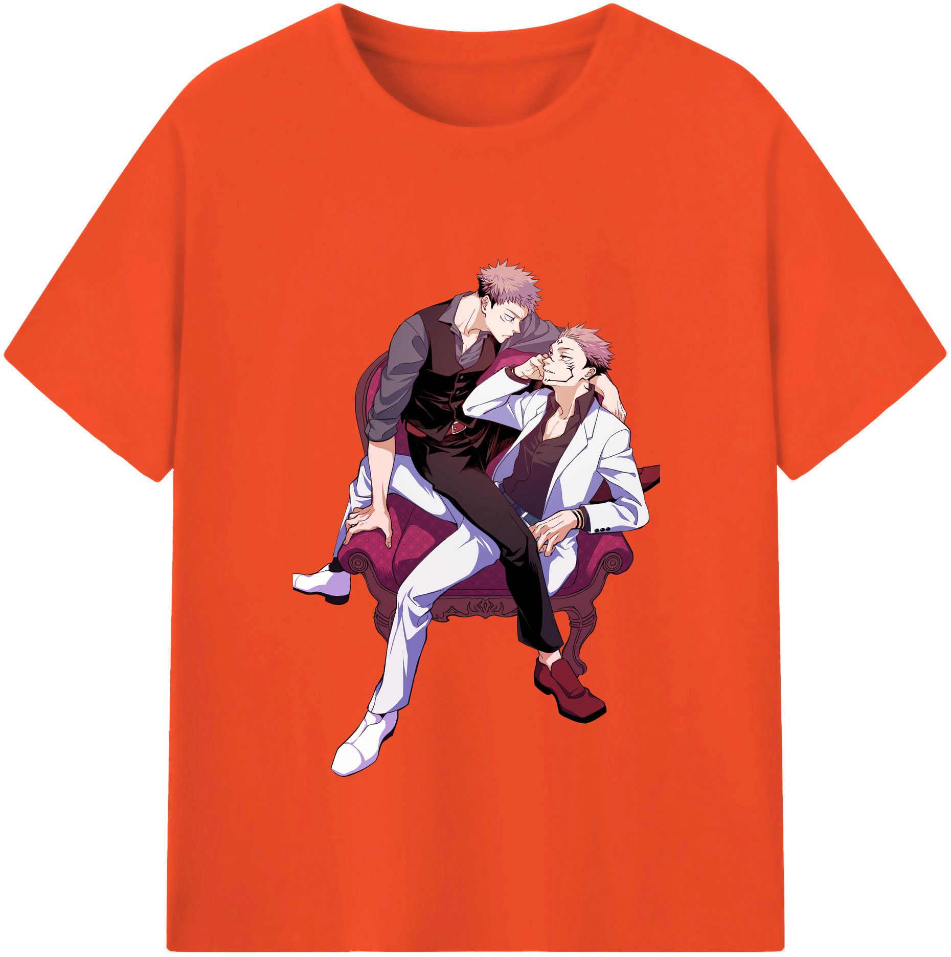 （画像用） 呪術廻戦 Jujutsu Kaisen 綿100％半袖Tシャツ（フロントプリント）